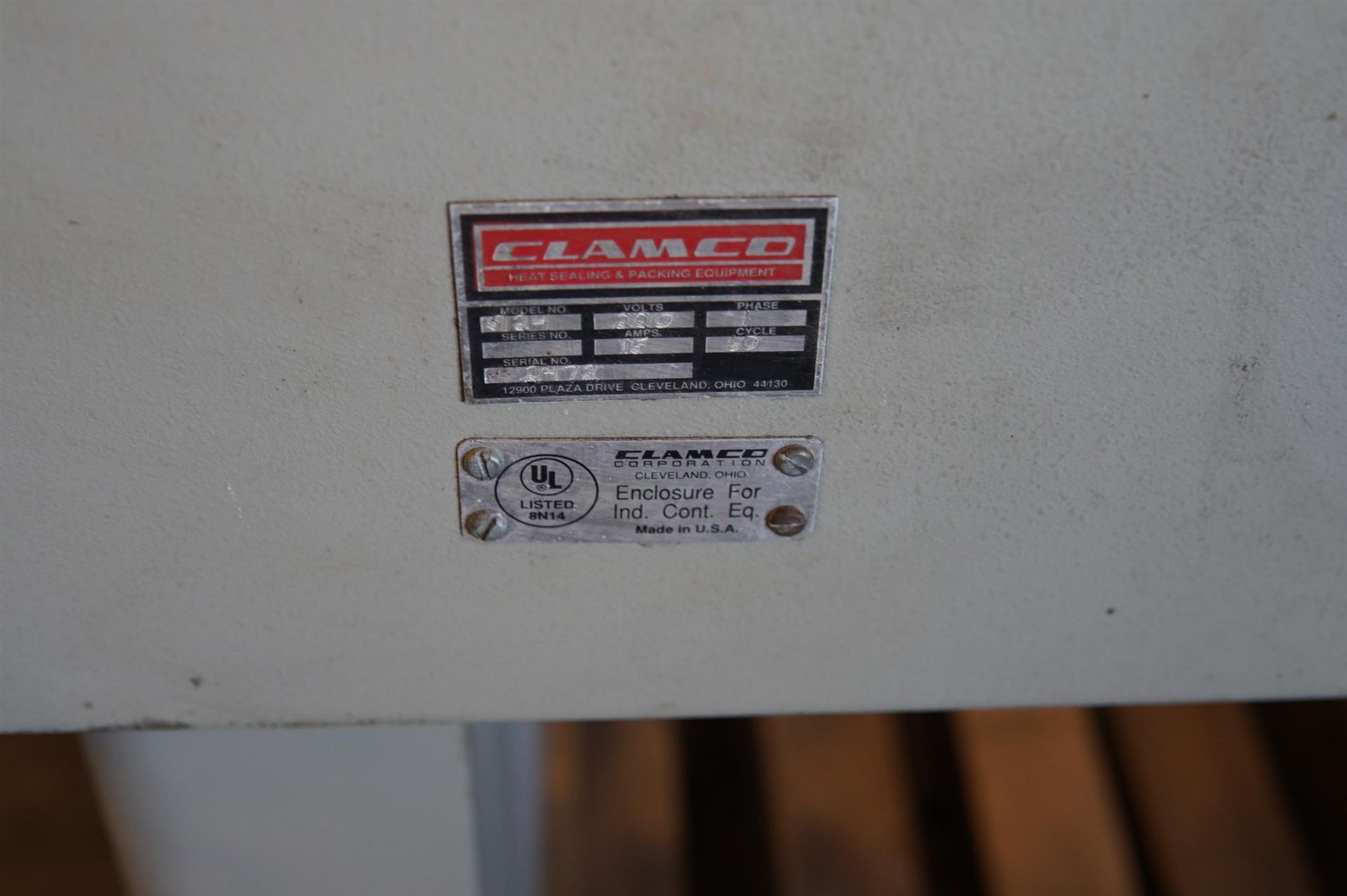 Clamco 5124 L-Bar Sealer- (LOADING FEE - $25) - Image 5 of 8