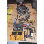 Drill Bits, Taps and Clamps