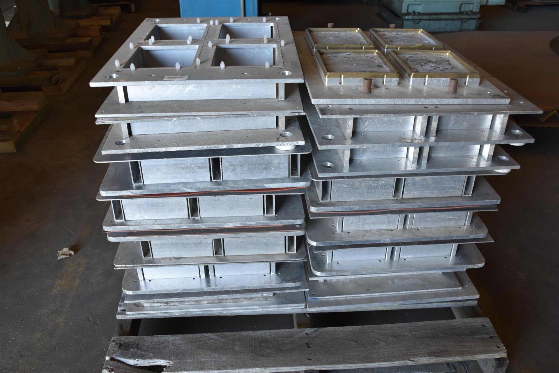 Aluminum Mold Pieces (Skid 2)- (LOADING FEE - $25)