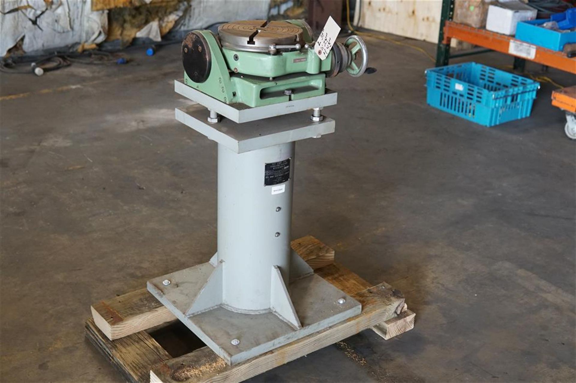 Walter IS 250G Rotary Table on Stand- (LOADING FEE - $25) - Image 5 of 5