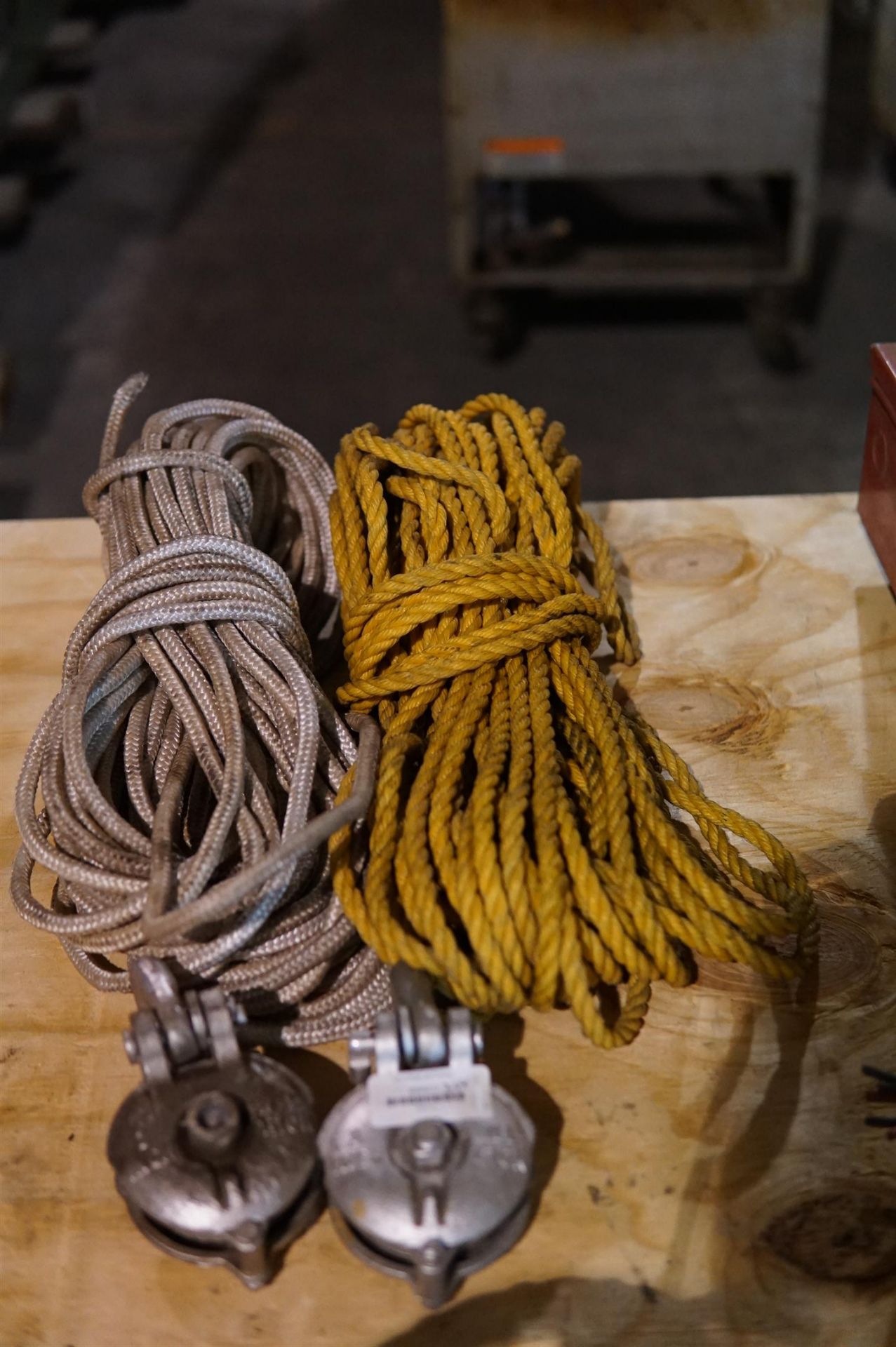 Lot of Rope and Pulleys - Image 3 of 6