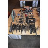 Drill Bits, Vise and Clamps