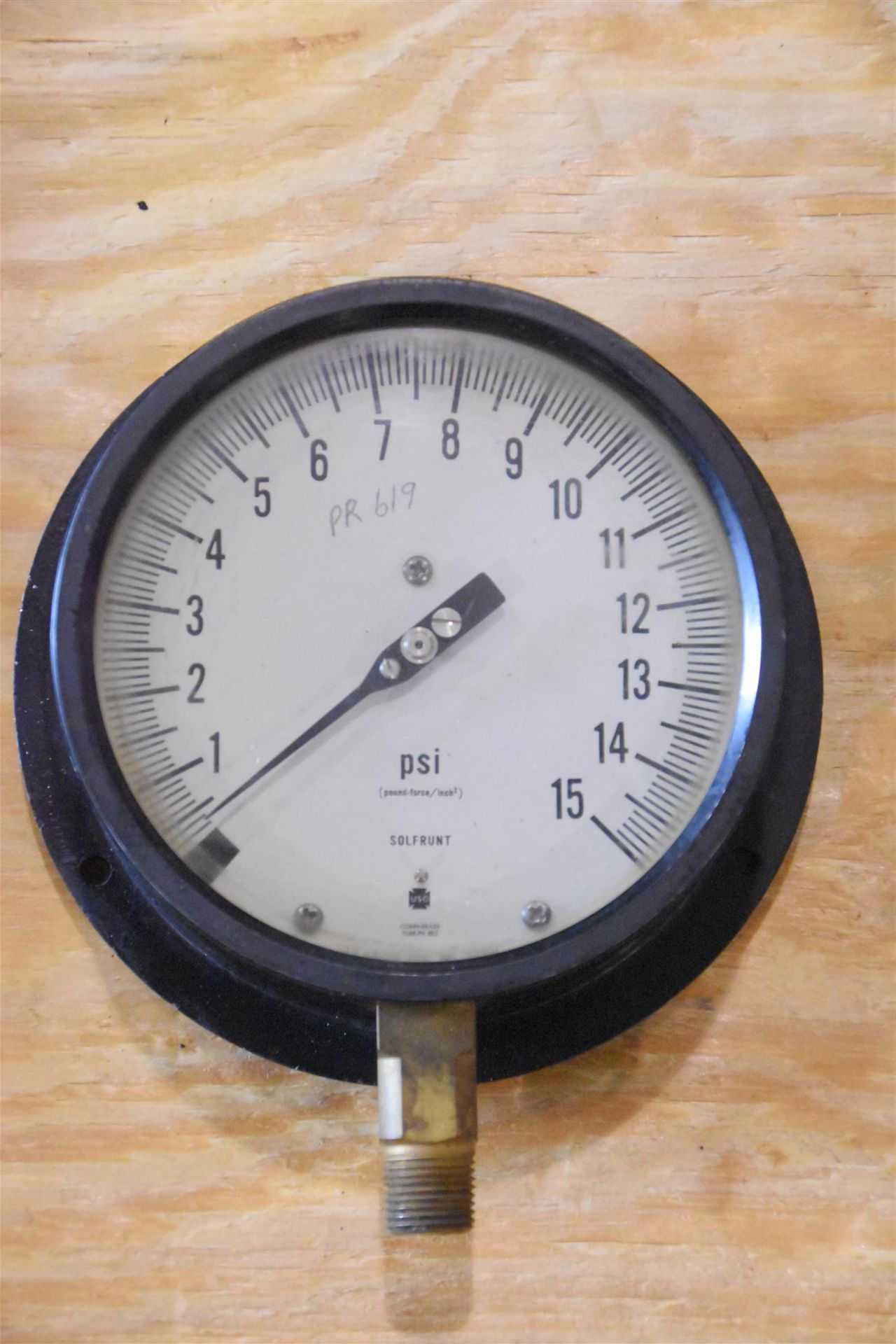 Gauges and Shell Clock - Image 5 of 6