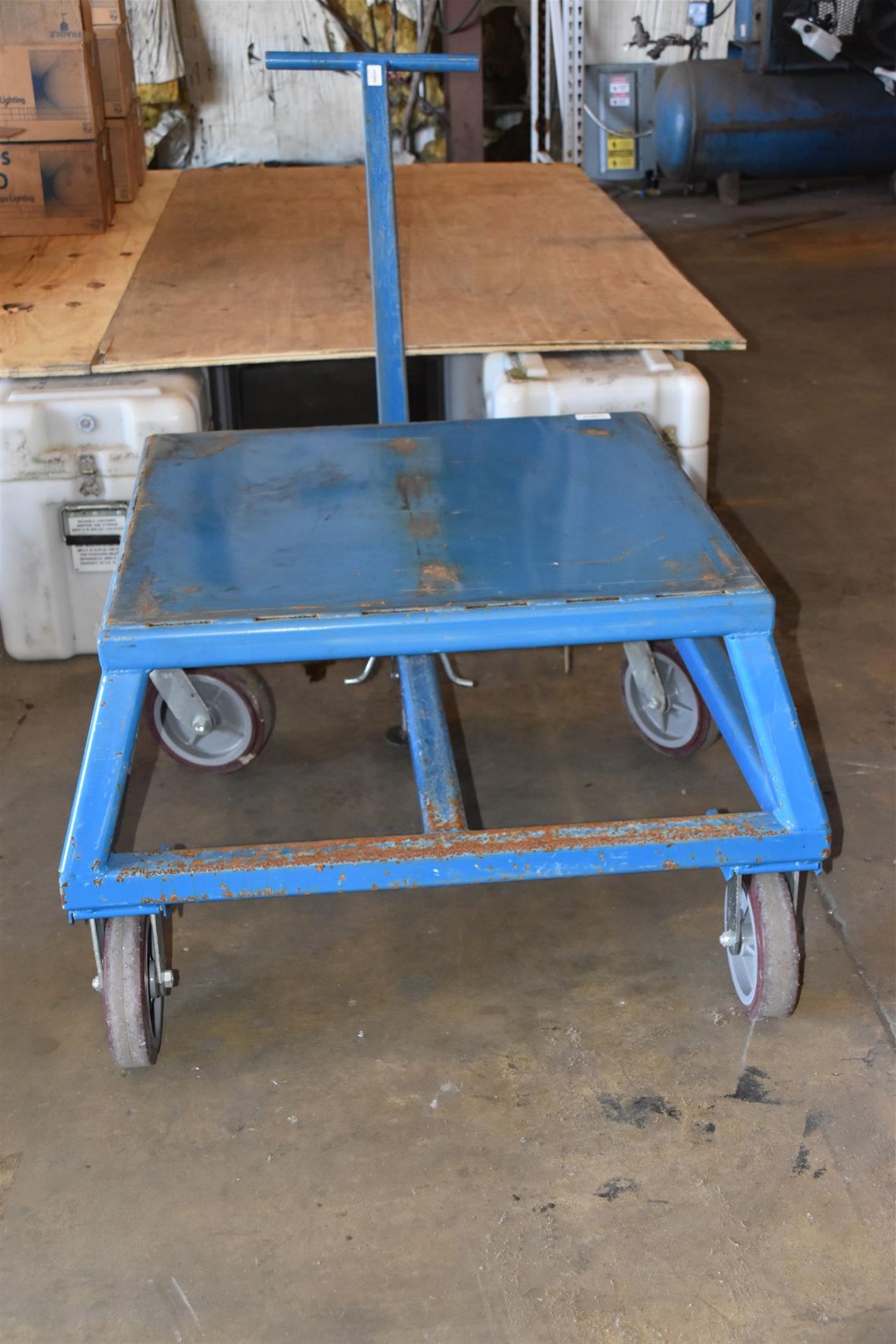 Heavy Duty Steel Cart with Handle - Image 2 of 5