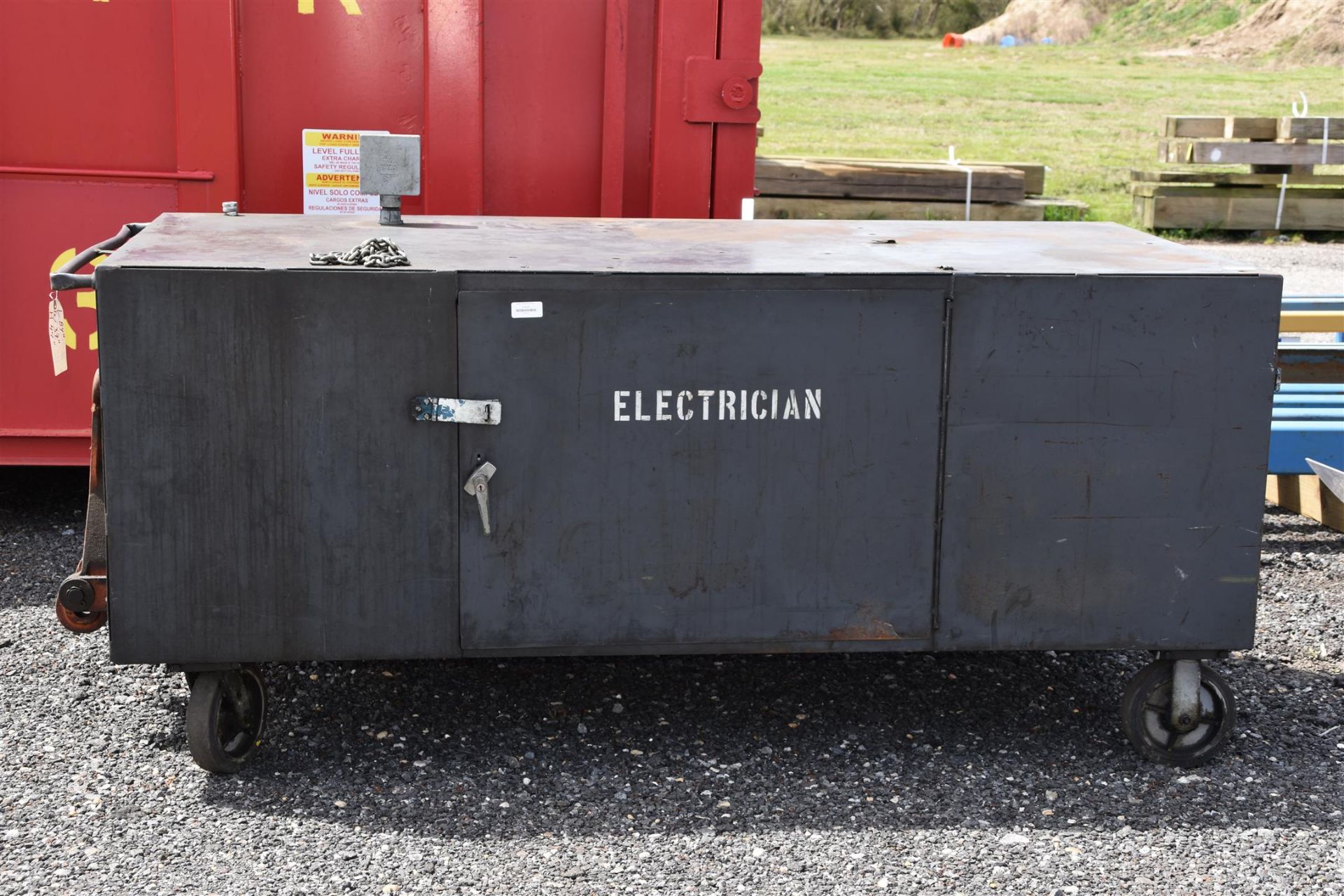 Metal Electrician Tool Cart - (LOADING FEE - $25)