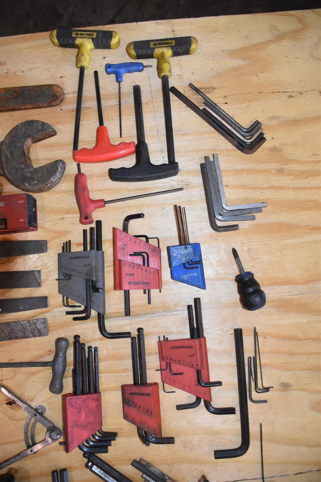 Large Wrench and Assorted Hand Tools - Image 3 of 6