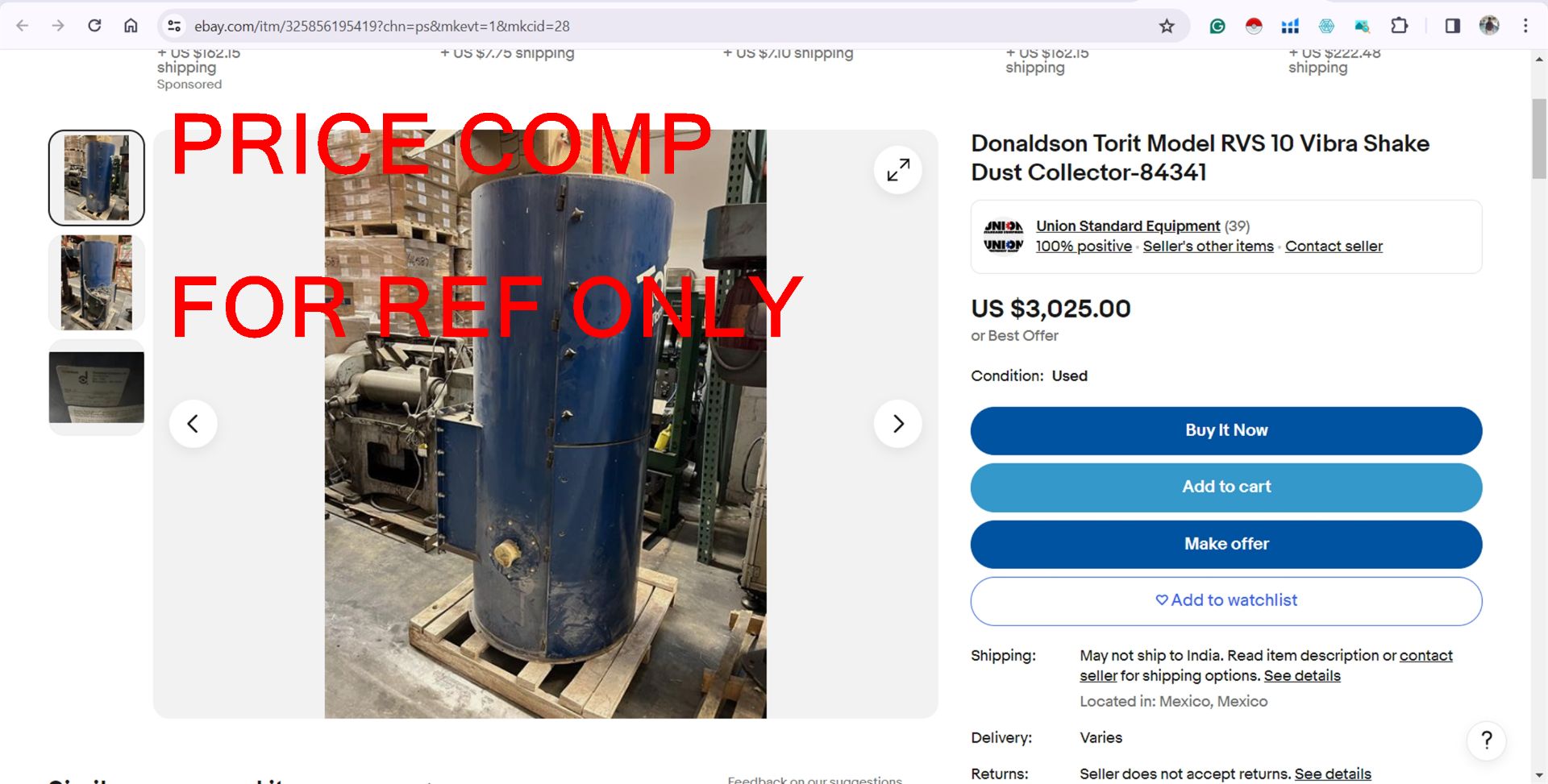 Torit Dust Collector- (LOADING FEE - $25) - Image 12 of 13