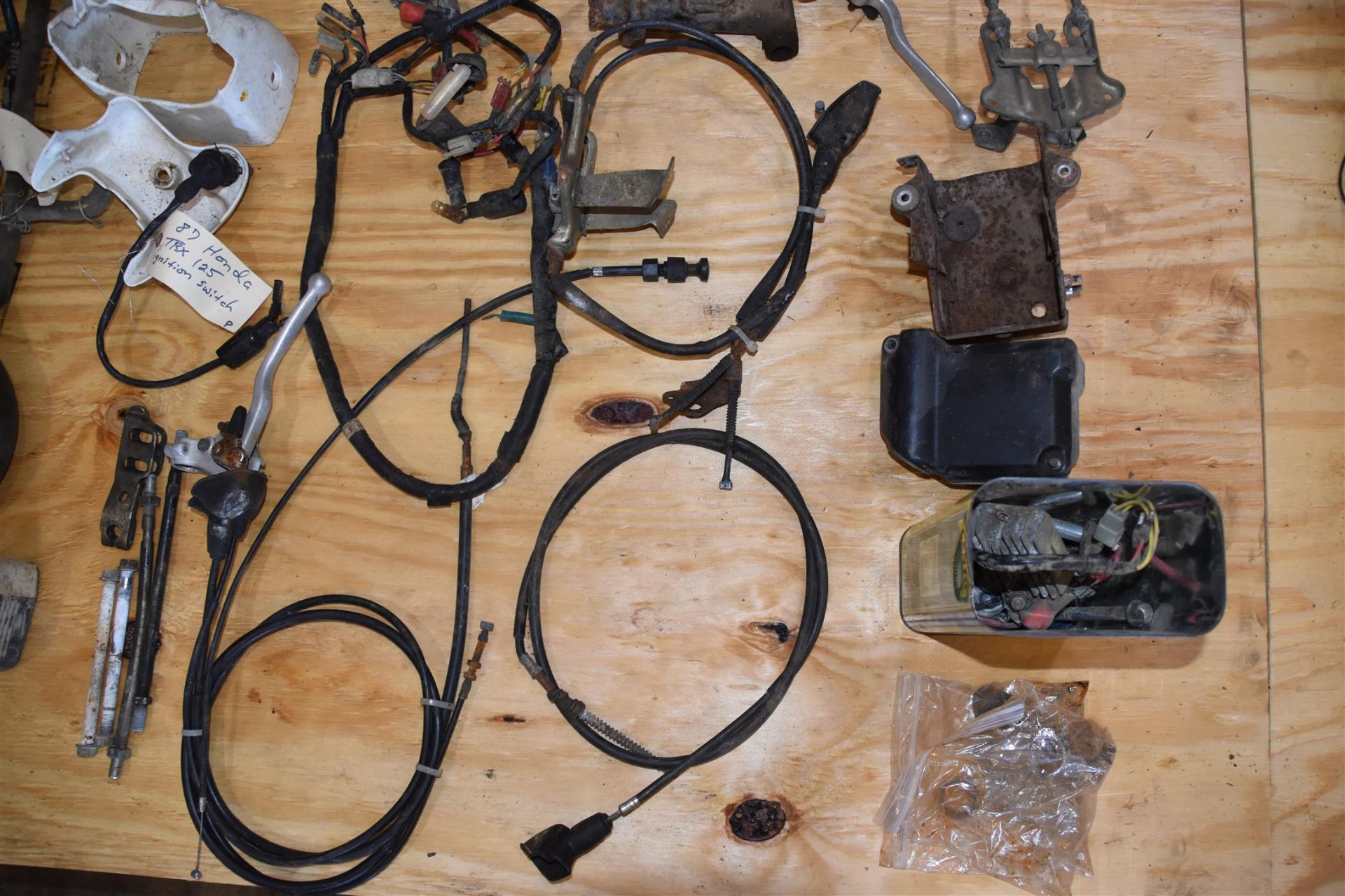 Honda Trx 125 Parts Cables - Image 5 of 11