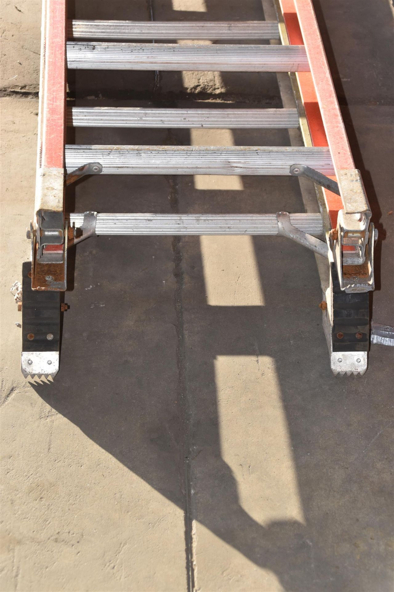 Ladder 14 FT. Straight Section (2) - Image 3 of 6