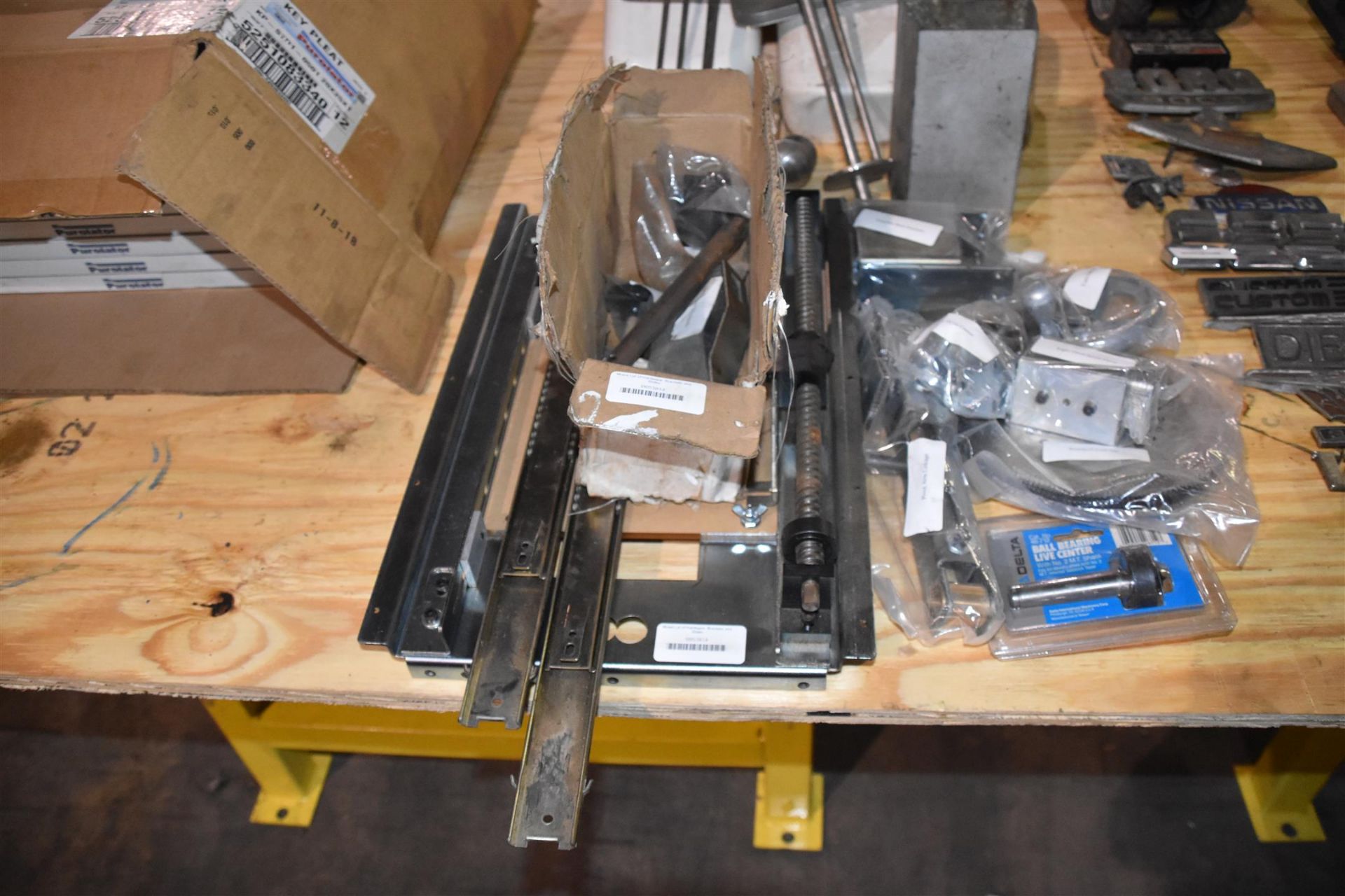 Mixed Lot of Hardware, Brackets and Slides