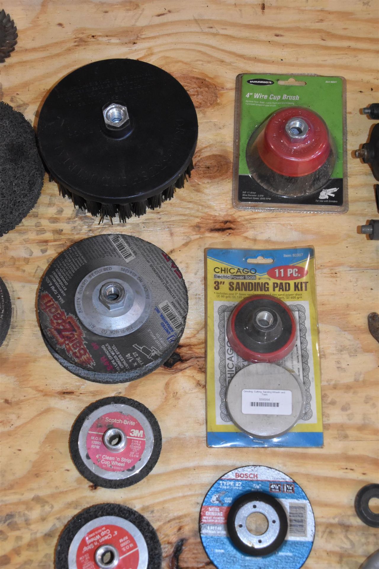 Grinding, Cutting, Sanding Wheels and Tools - Image 6 of 13