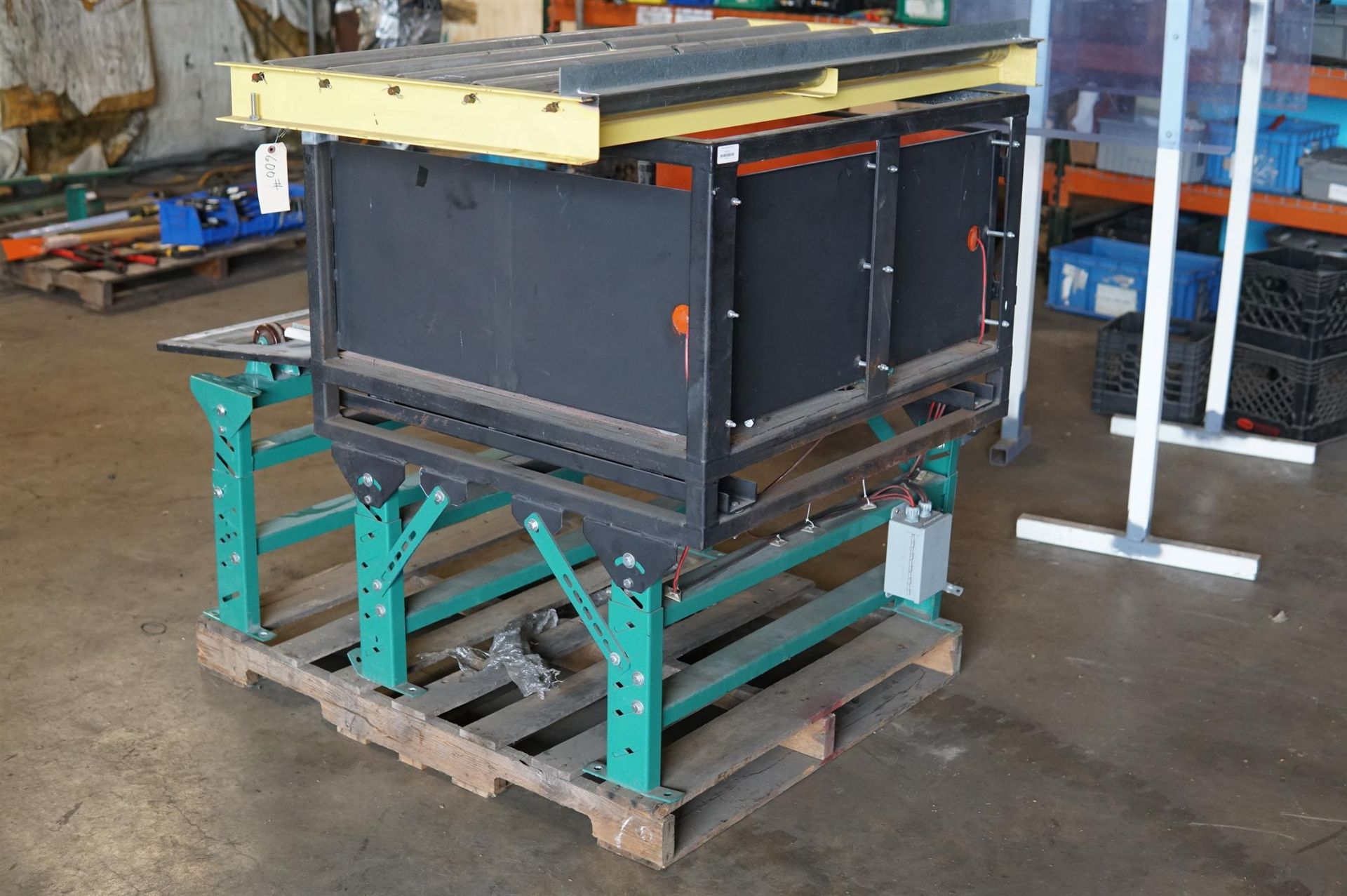 Pallet Packaging Conveyor With Adj Stands and cont - Image 3 of 8