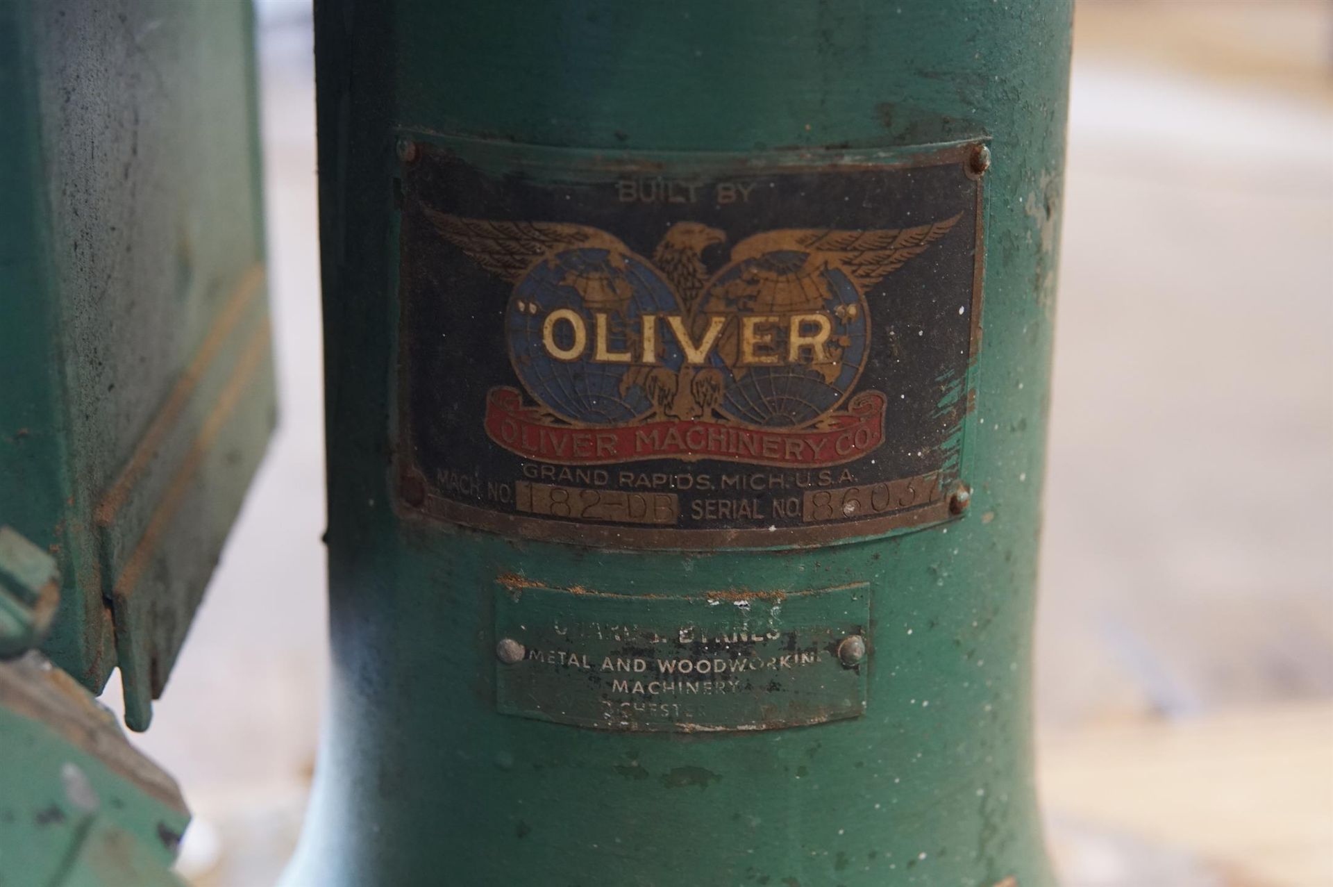 Oliver 182DB Belt and Disc Sander- (LOADING FEE - $25) - Image 11 of 15