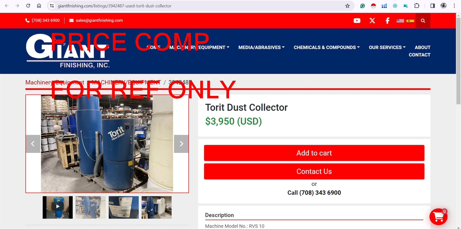 Torit Dust Collector- (LOADING FEE - $25) - Image 11 of 13