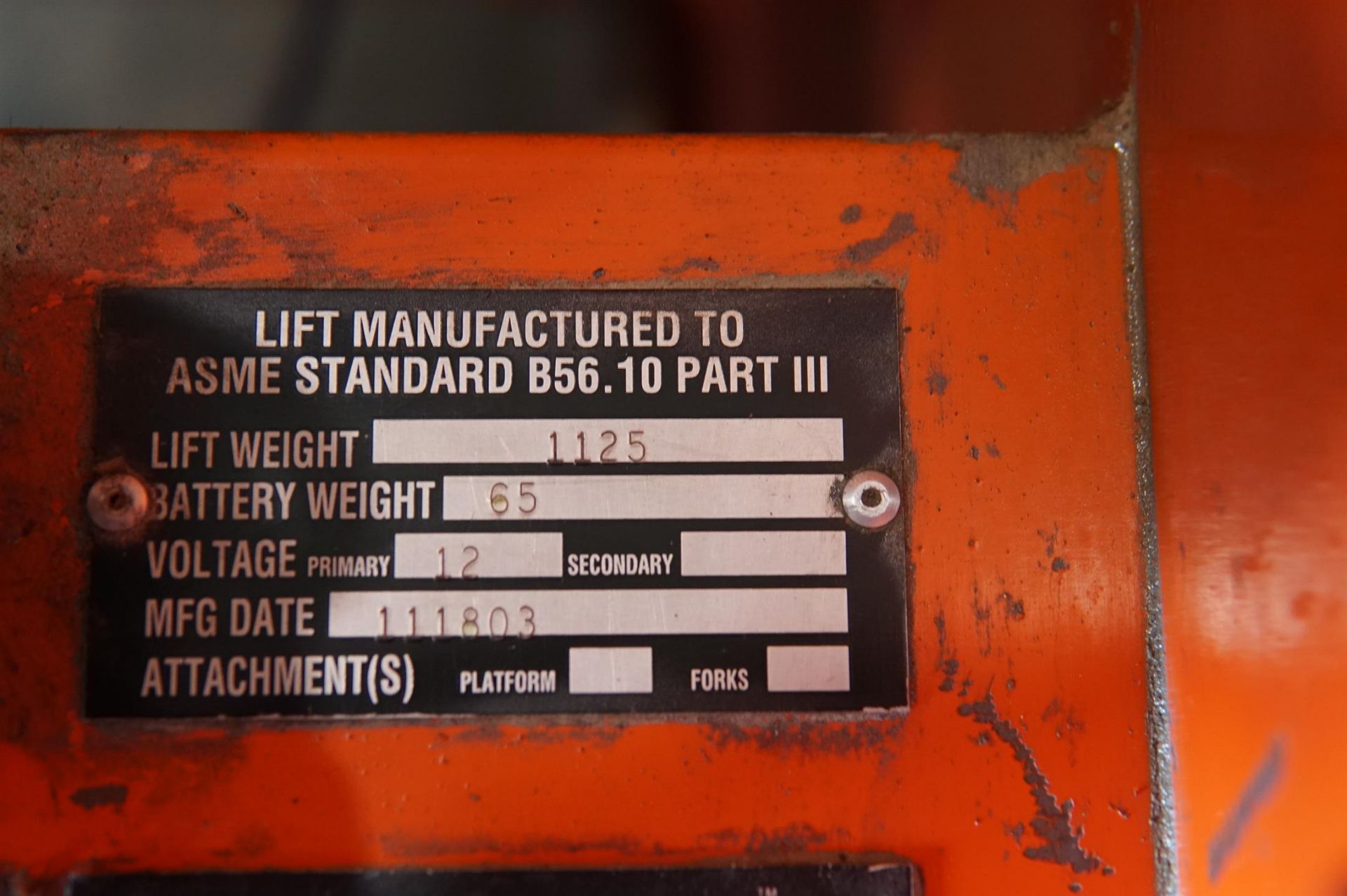 Presto Lift C74A-800 800 lb. Capacity- (LOADING FEE - $50) - Image 5 of 13
