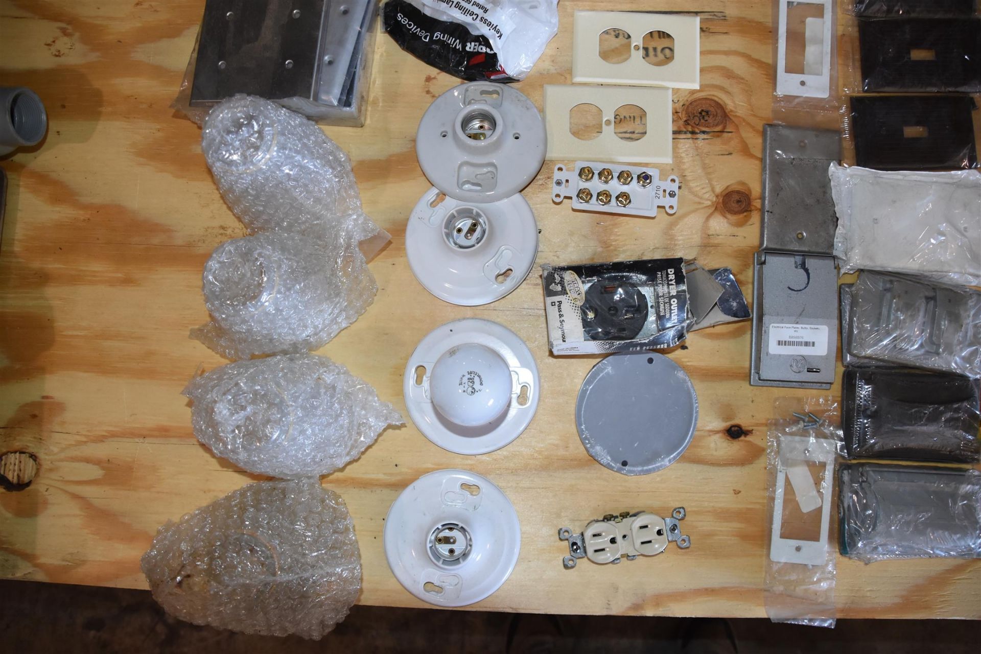 Electrical Face Plates, Bulbs, Sockets, etc. - Image 5 of 8