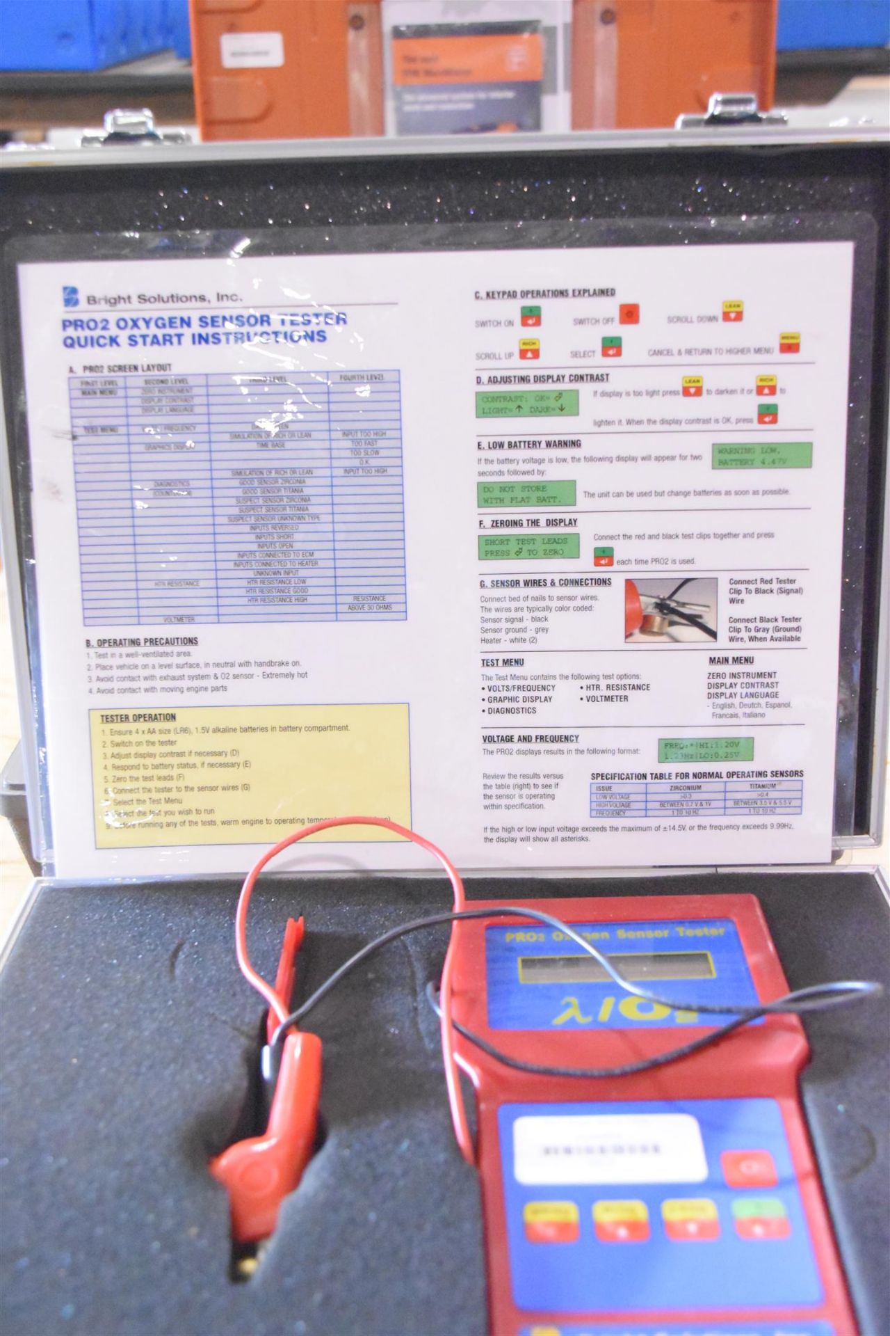 Pro2 Oxygen Sensor Tester - Image 4 of 4