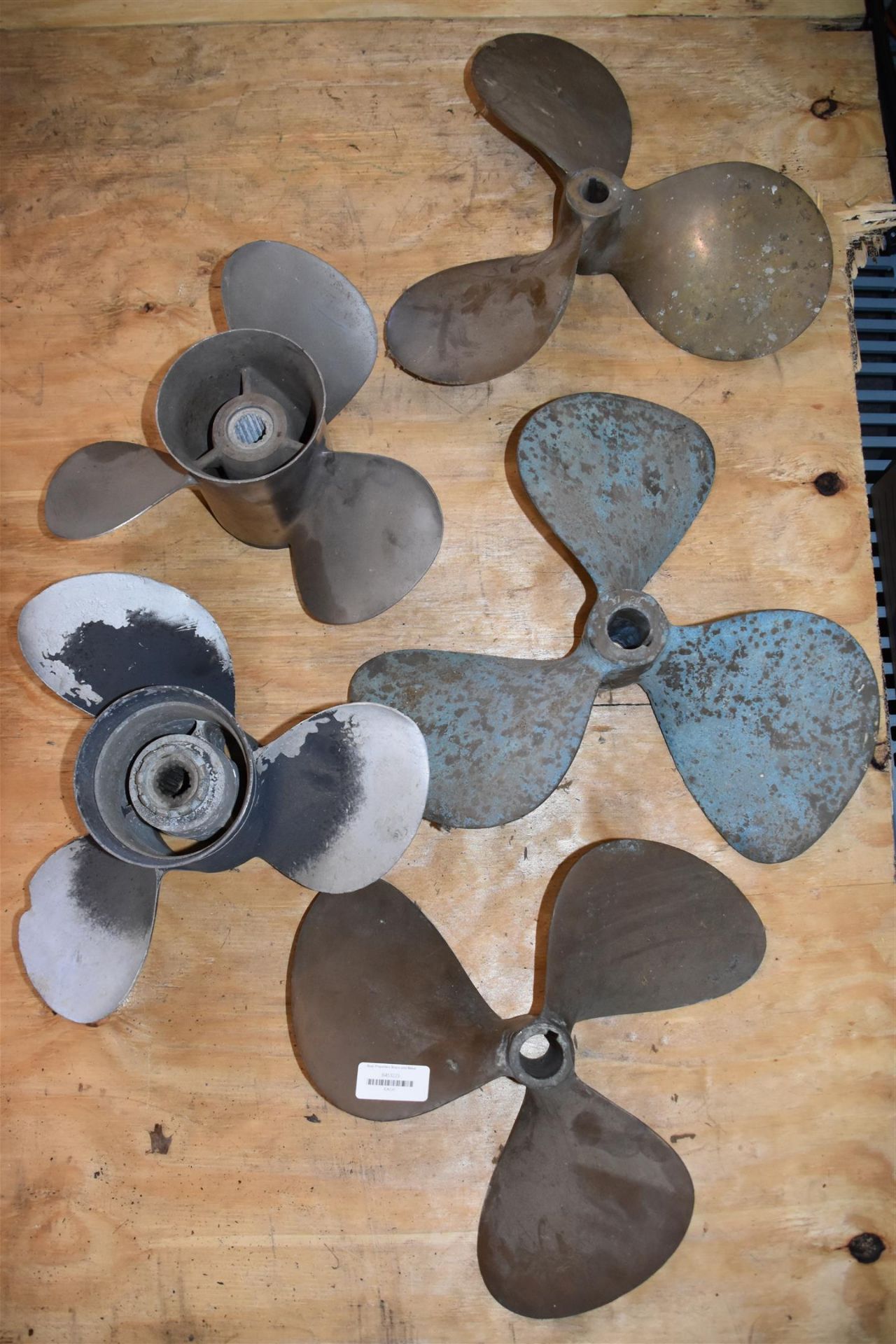 Boat Propellers Brass and Metal - Image 2 of 12