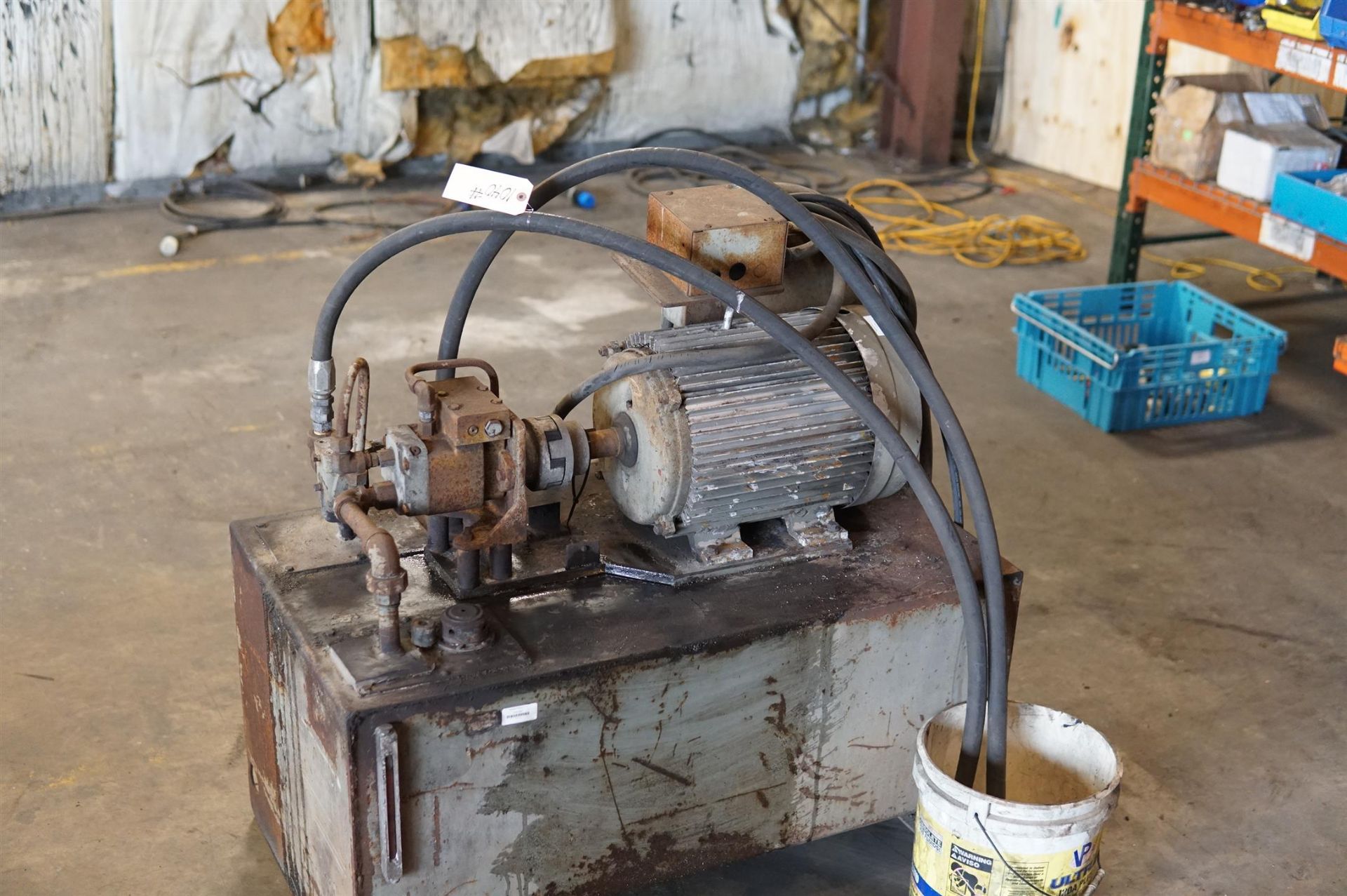 Industrial Hydraulic Unit- (LOADING FEE - $25) - Image 4 of 6