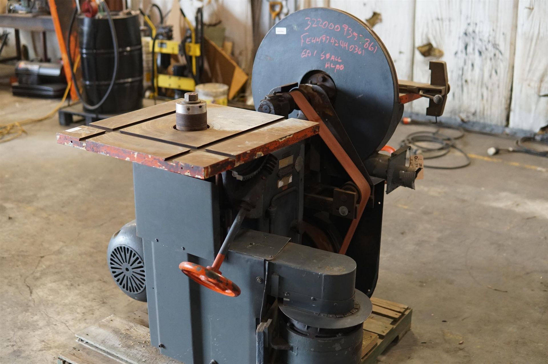 J.A. Fay and Egan Co. Disc and Spindle Sander- (LOADING FEE - $25) - Image 5 of 10