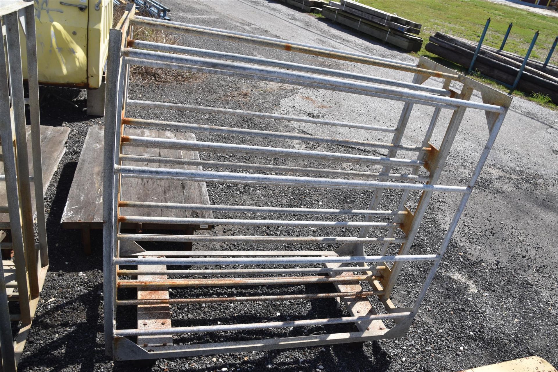 Industrial Cart Rack on Wheels