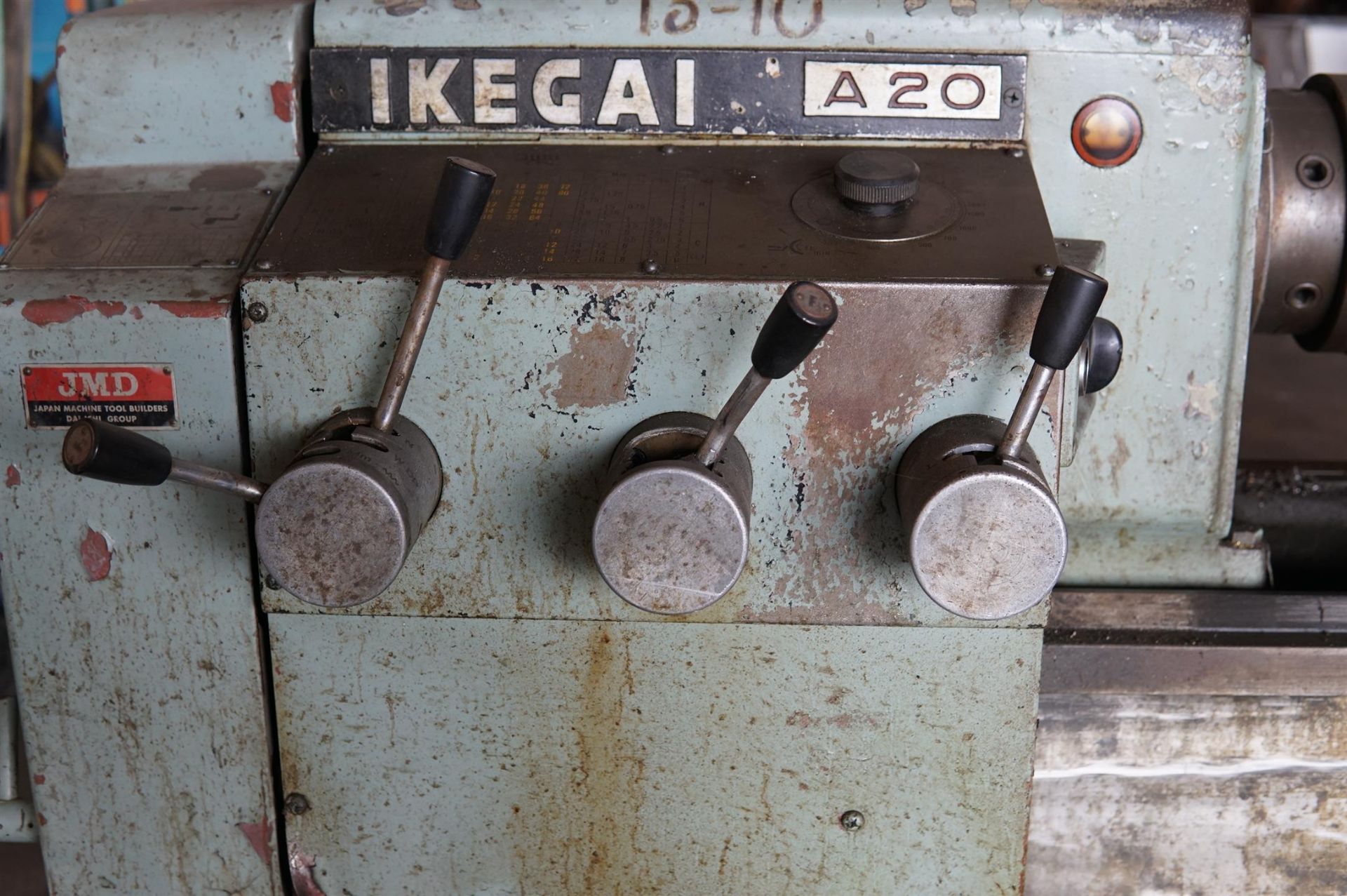 IKEGAL A-20 Ind Lathe- (LOADING FEE - $50) - Image 9 of 18