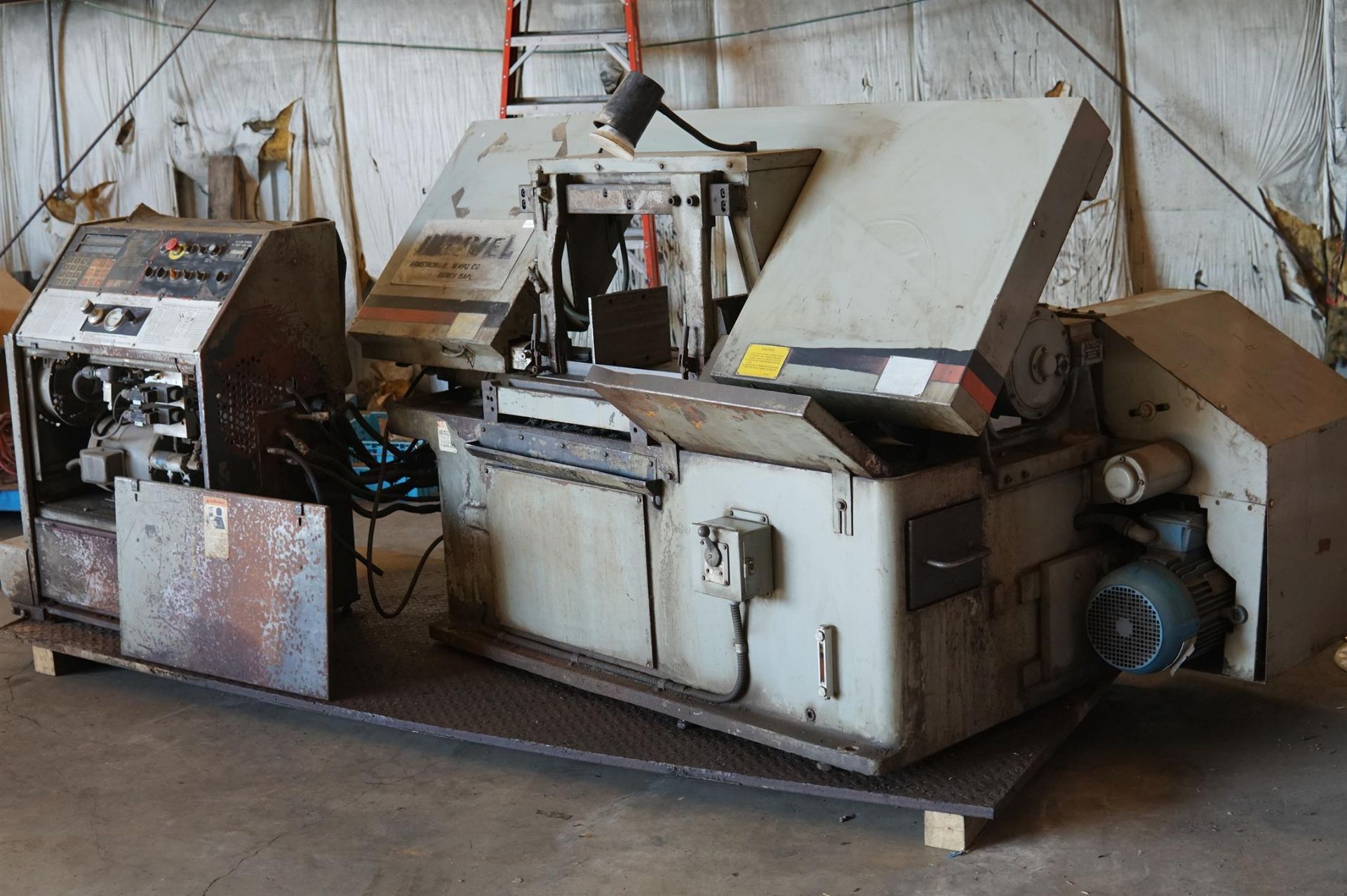 Marvel 15A9PC Horizontal Band Saw (PLATE NOT INCLUDED)-LOADING FEE $150 - Image 2 of 13