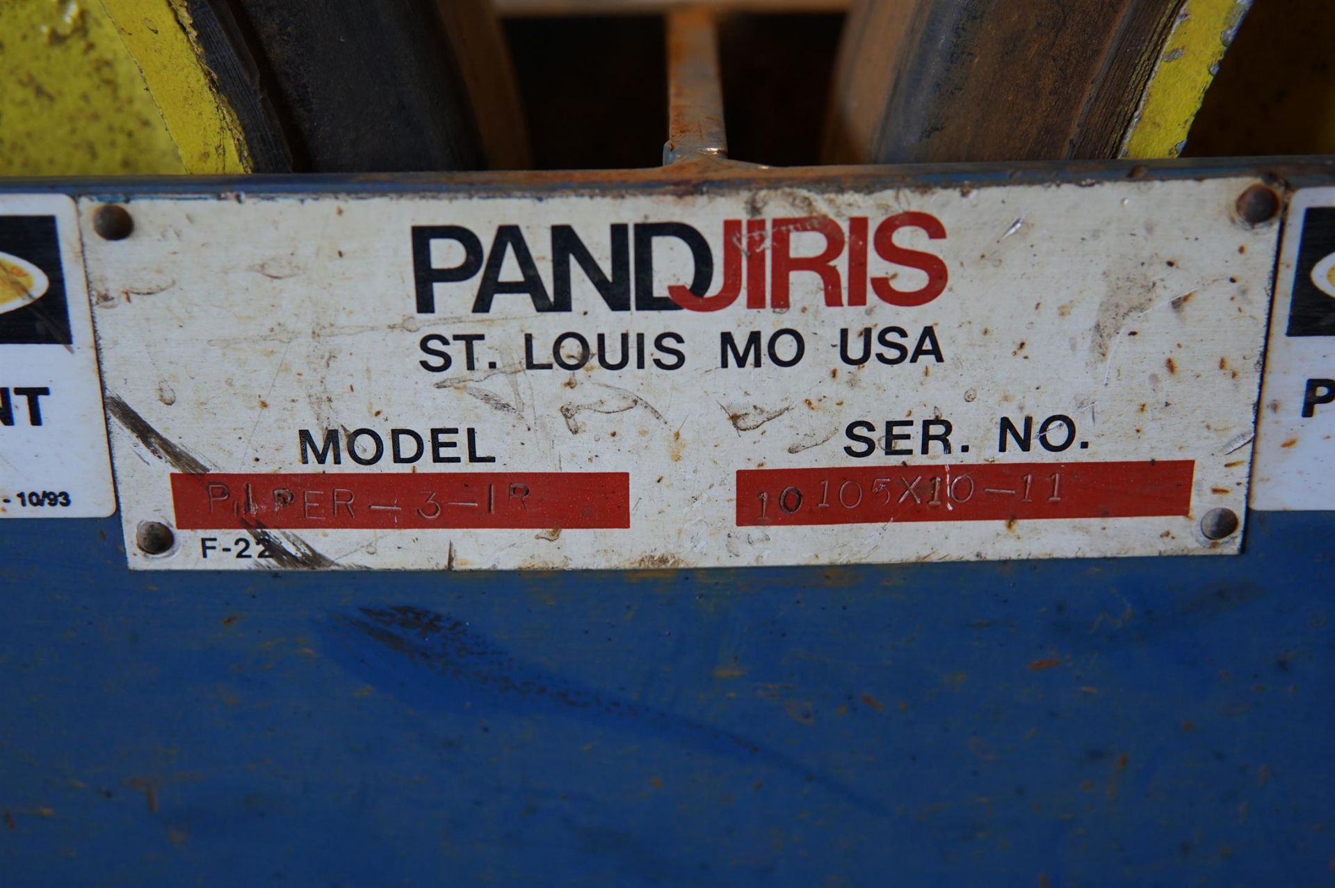 Pandjiris Pipe Roller- (LOADING FEE - $25) - Image 6 of 9