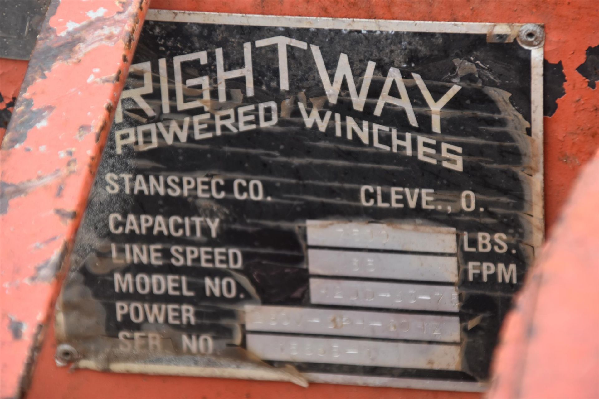 Right Way Powered Winch- (LOADING FEE - $25) - Image 11 of 12