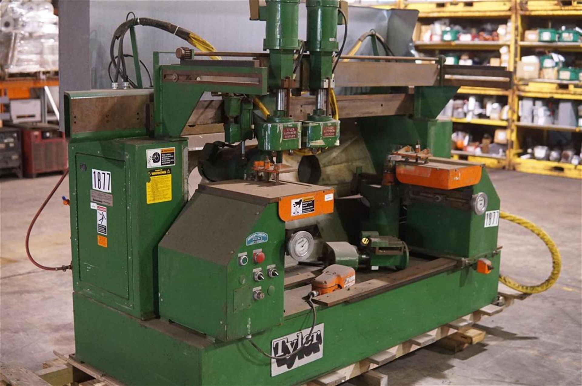 Tyler Industrial Hydraulic Dovetail Machine- (LOADING FEE - $50) - Image 10 of 10