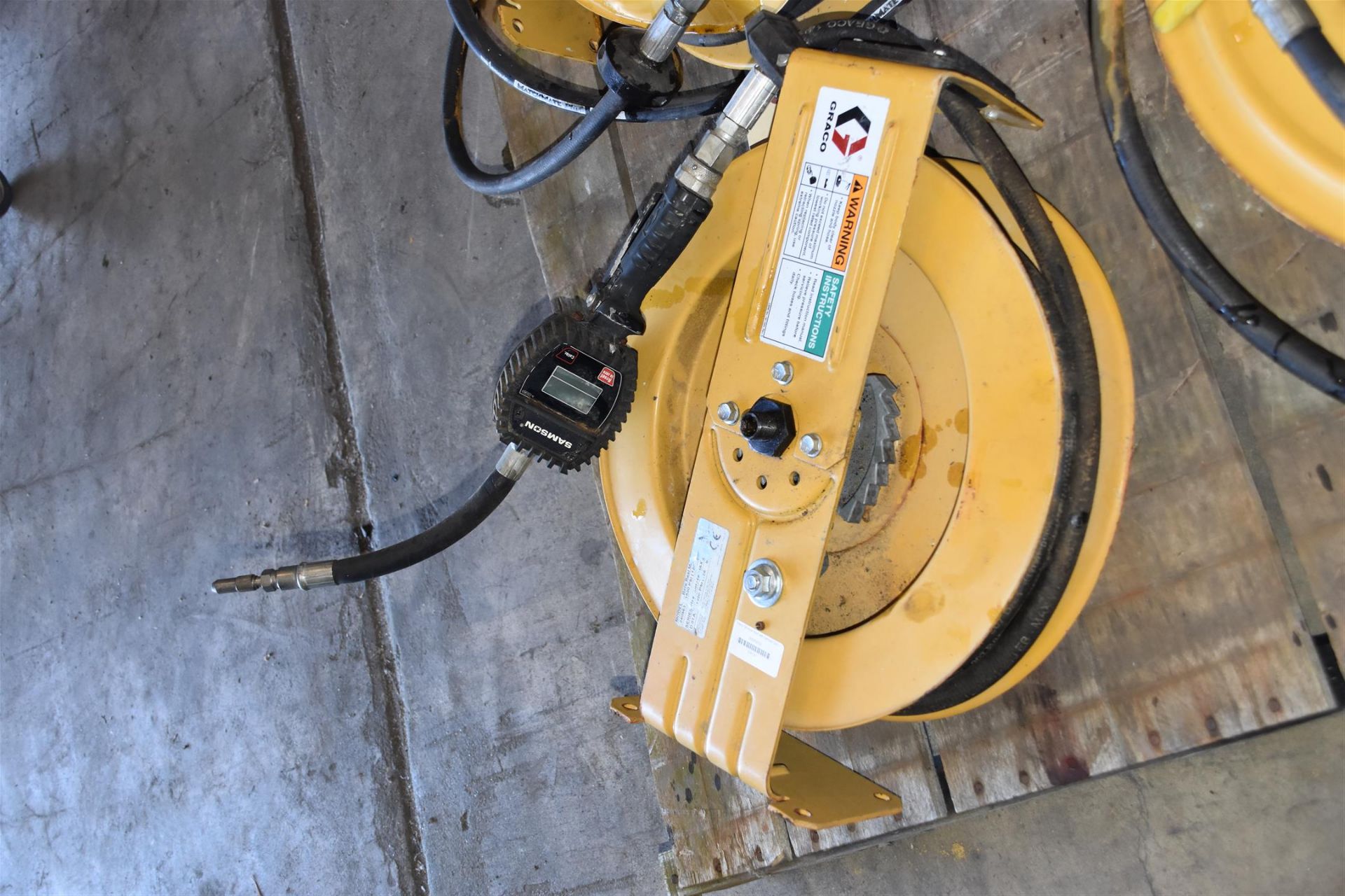 Graco Oil Hose Reel with Samson Gun - Bild 4 aus 7