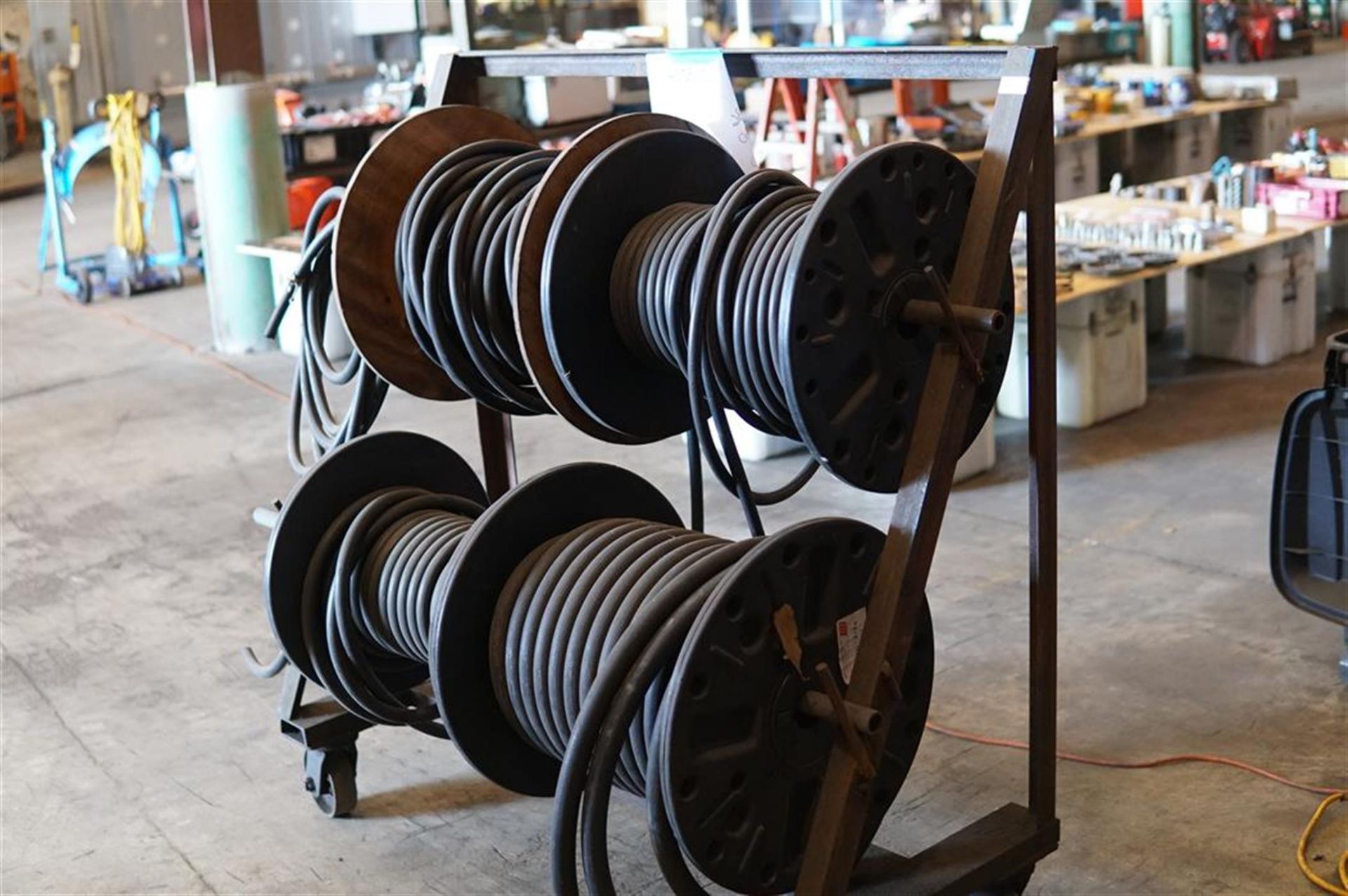Hose Reels and Cart- (LOADING FEE - $50) - Image 5 of 5