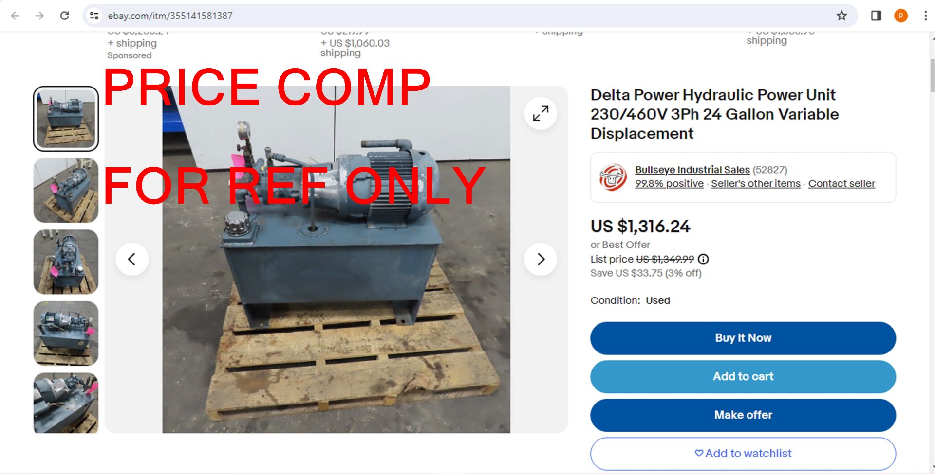 Industrial Hydraulic Unit- (LOADING FEE - $25) - Bild 14 aus 14