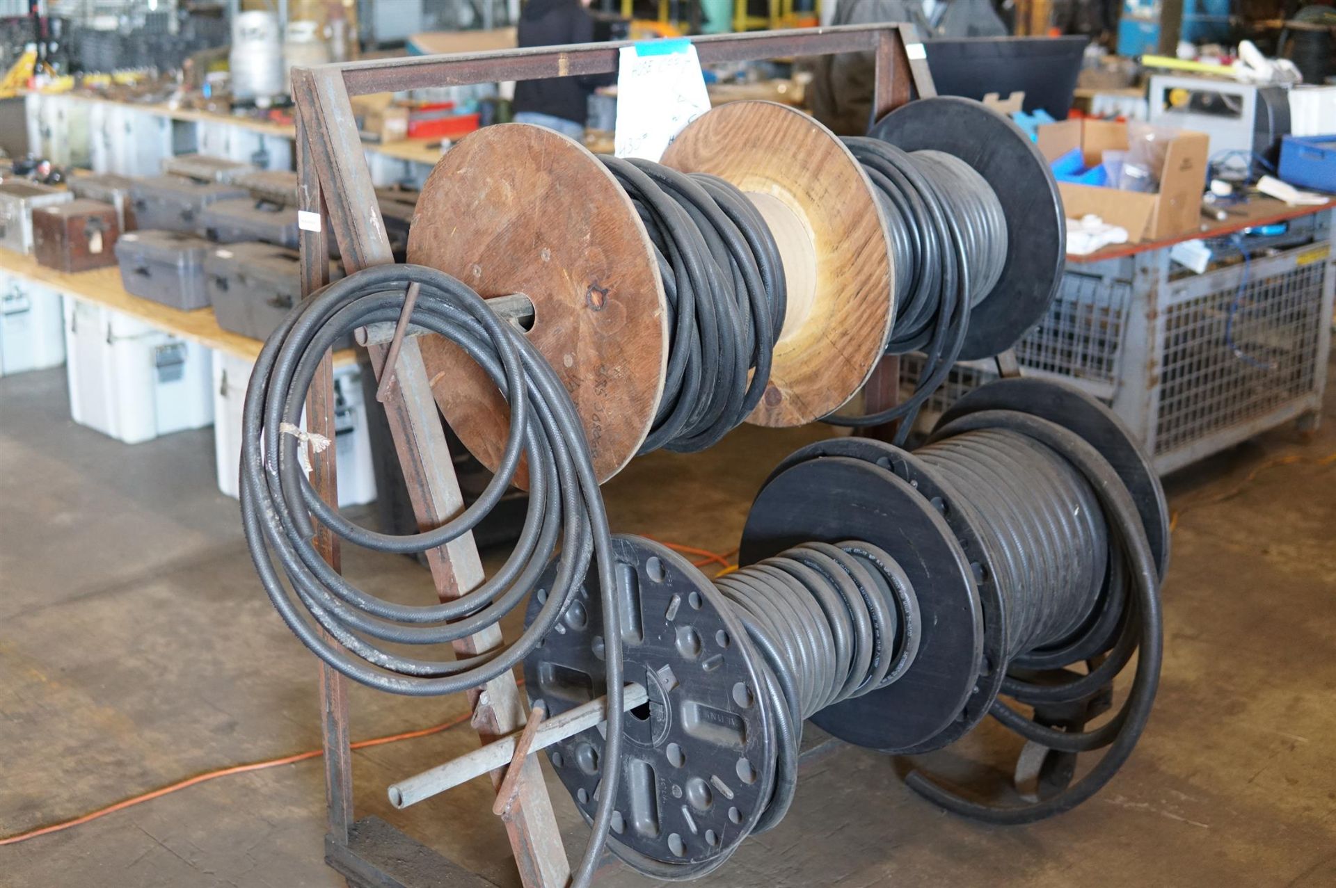 Hose Reels and Cart- (LOADING FEE - $50) - Image 2 of 5