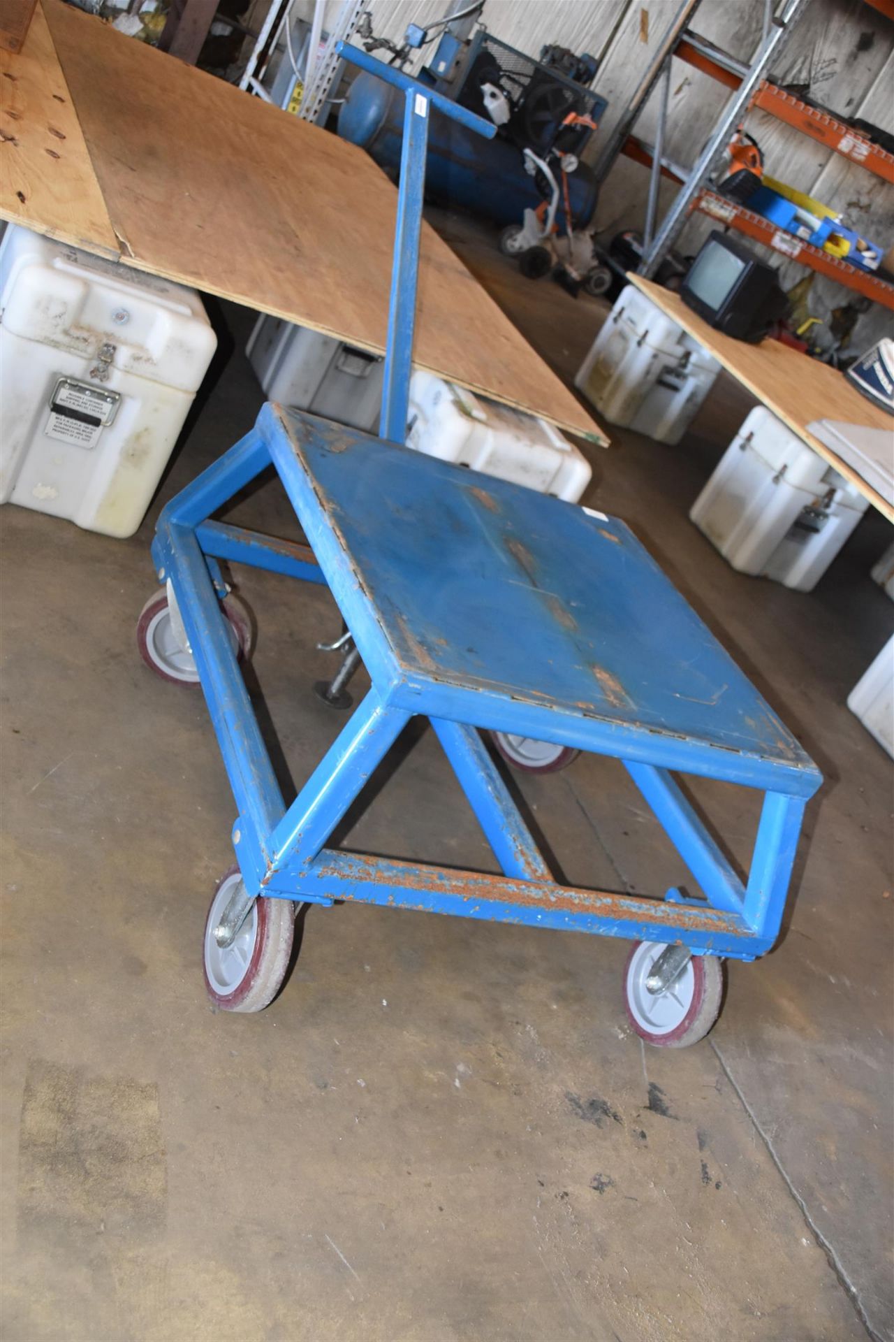 Heavy Duty Steel Cart with Handle