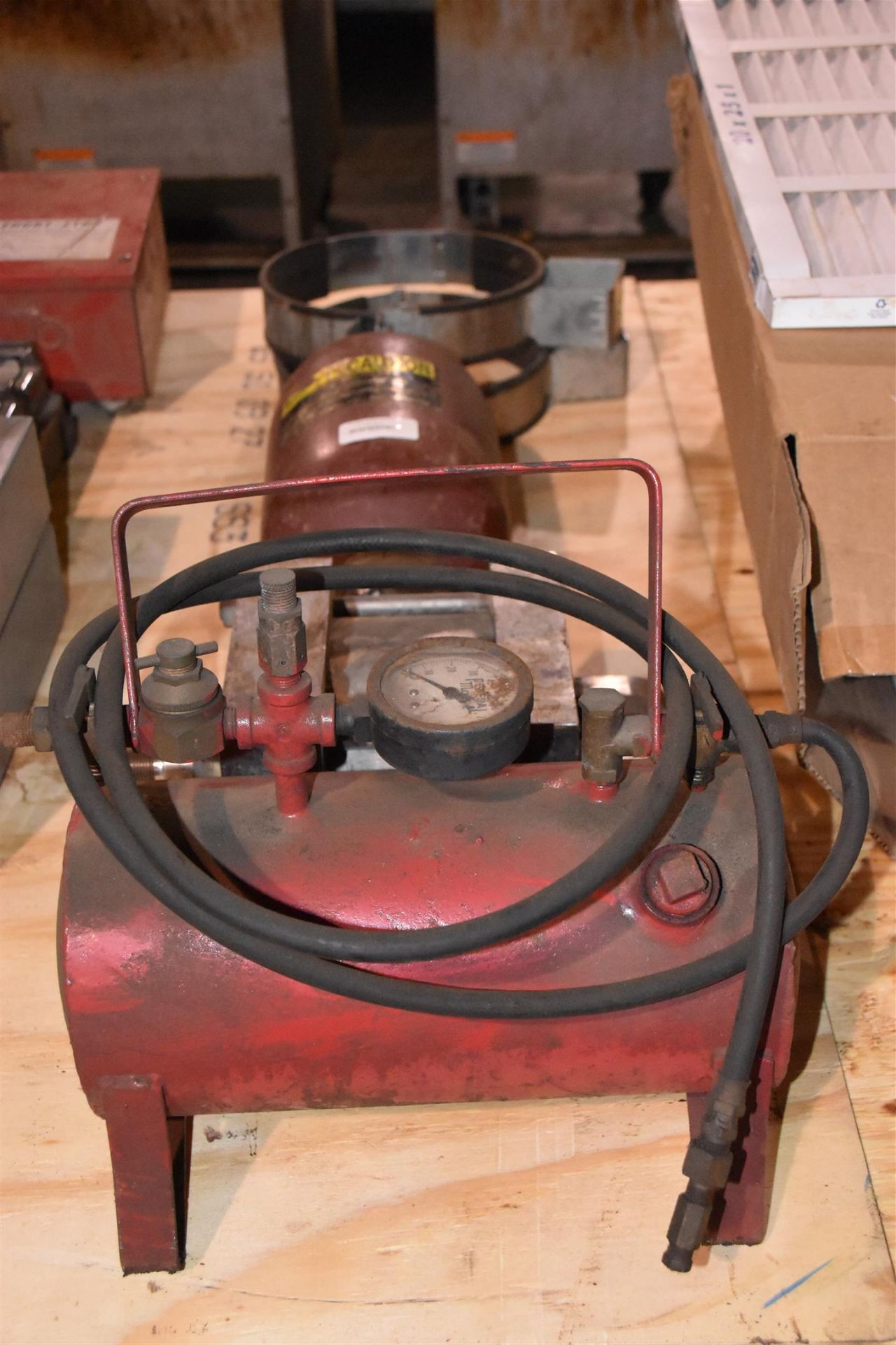 Air Tanks, Cylinder and Clamps