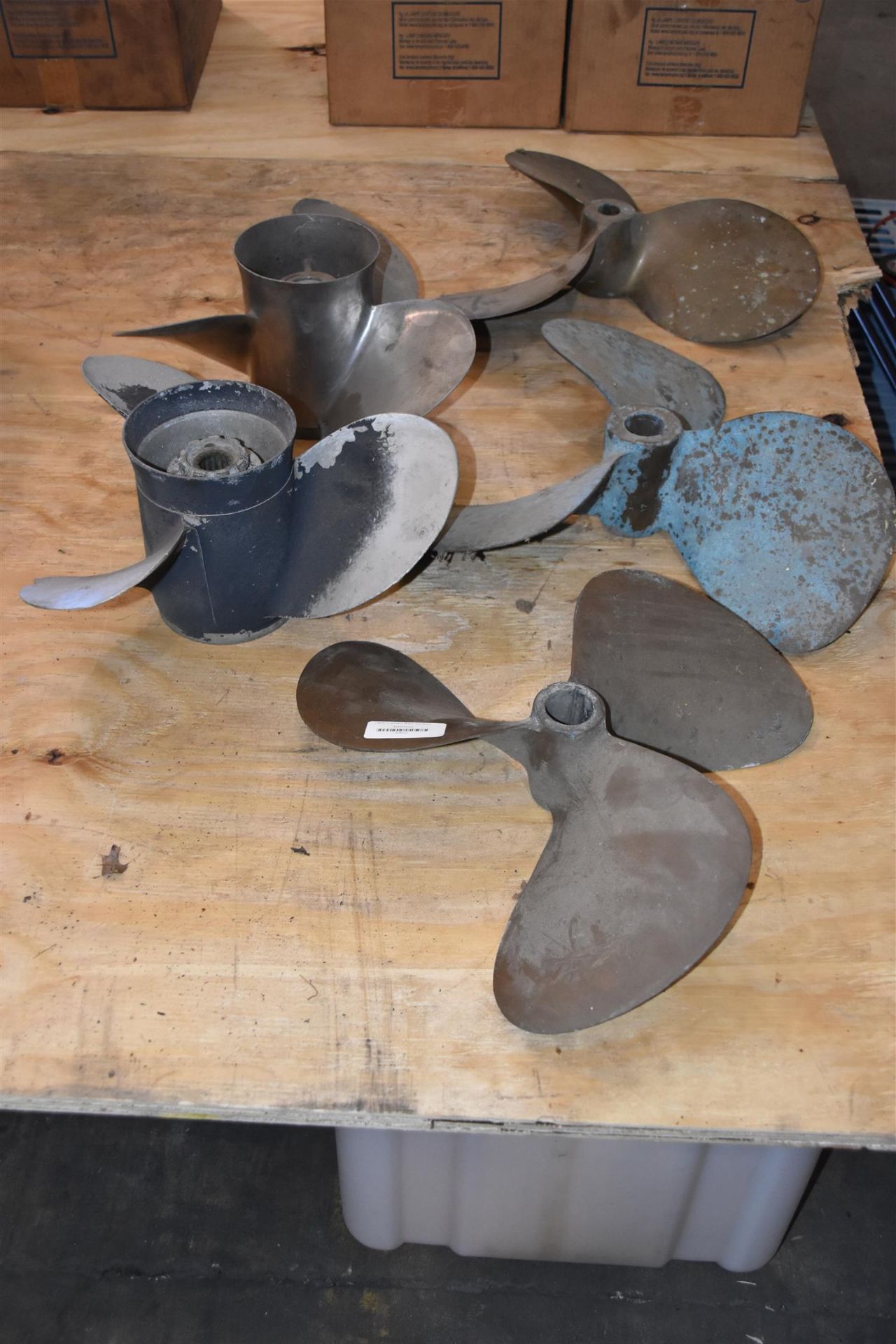 Boat Propellers Brass and Metal