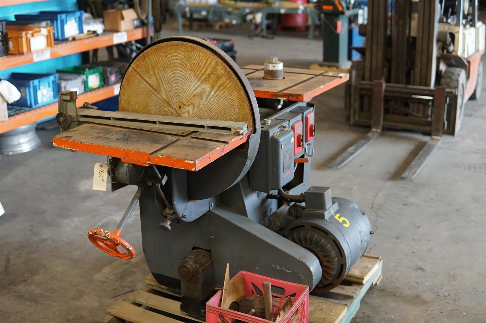 J.A. Fay and Egan Co. Disc and Spindle Sander- (LOADING FEE - $25) - Image 3 of 10