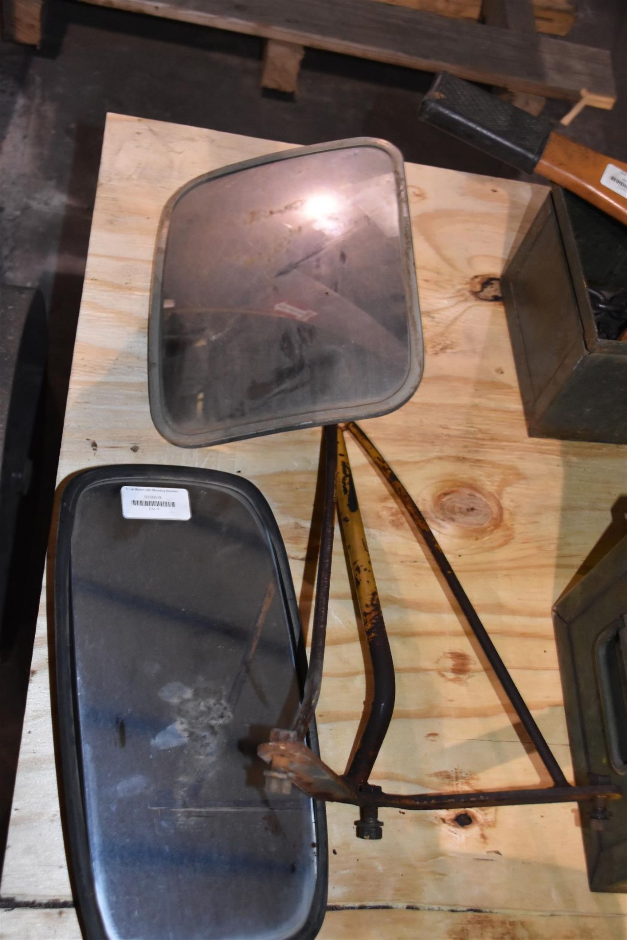 Truck Mirrors with Mounting Brackets - Image 2 of 6