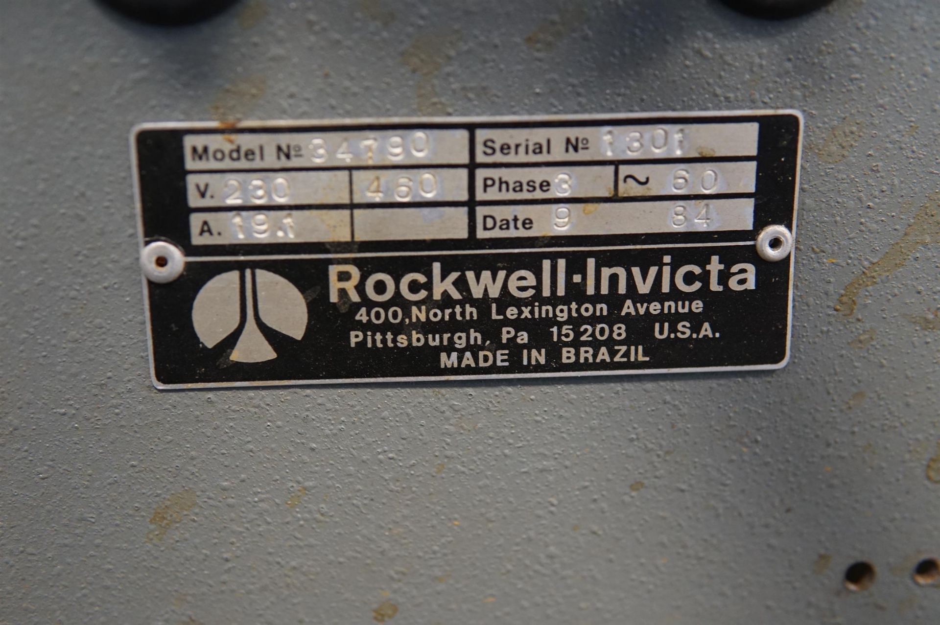 Rockwell Table Saw 34790 - (LOADING FEE - $25) - Image 3 of 10