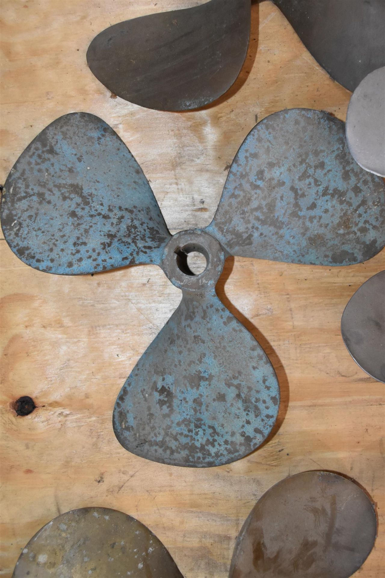 Boat Propellers Brass and Metal - Image 6 of 12