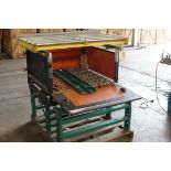 Pallet Packaging Conveyor With Adj Stands and cont