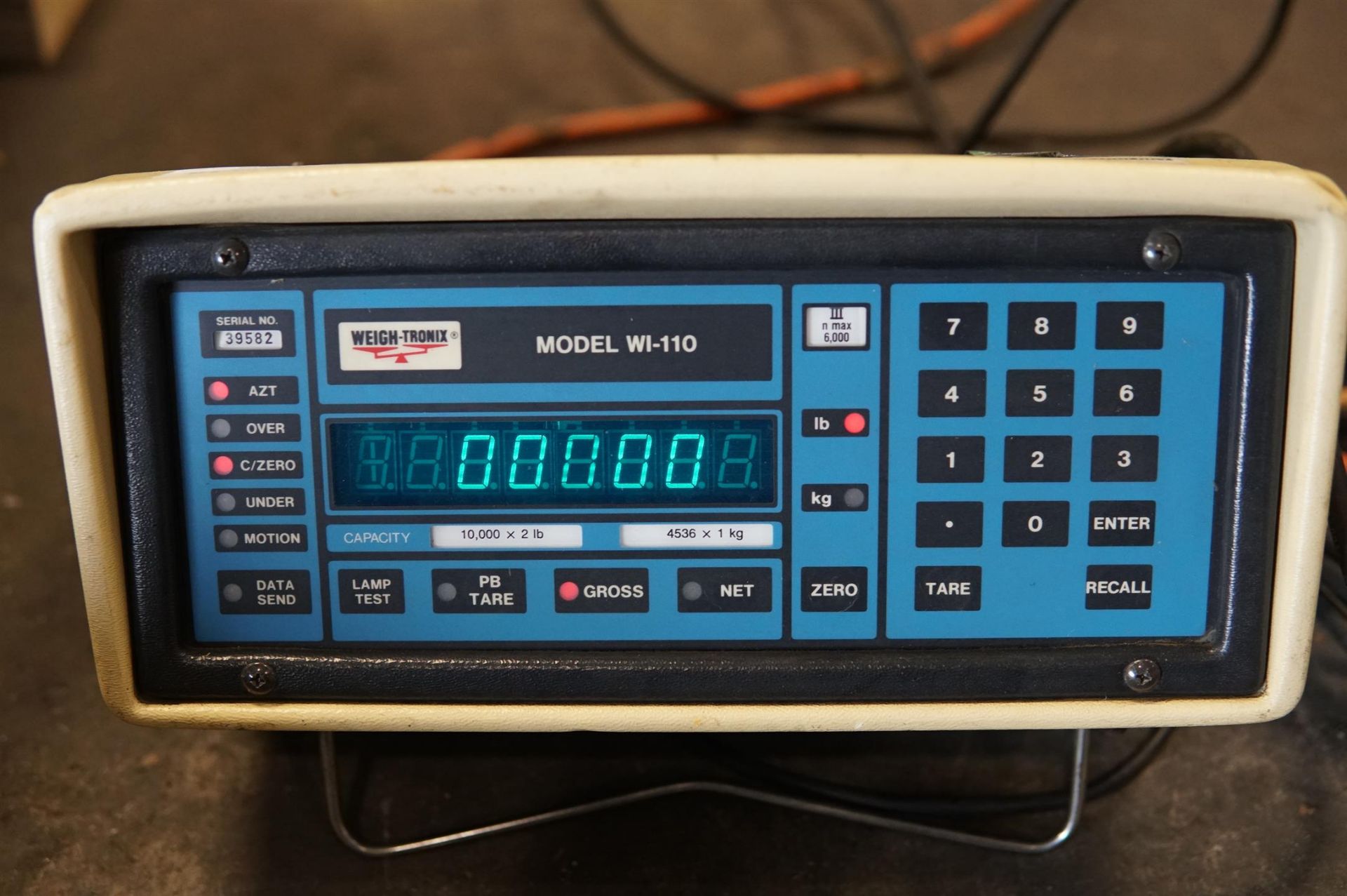 Weigh Tronix Model WI-110 Scale with extra parts- (LOADING FEE - $50) - Image 2 of 5