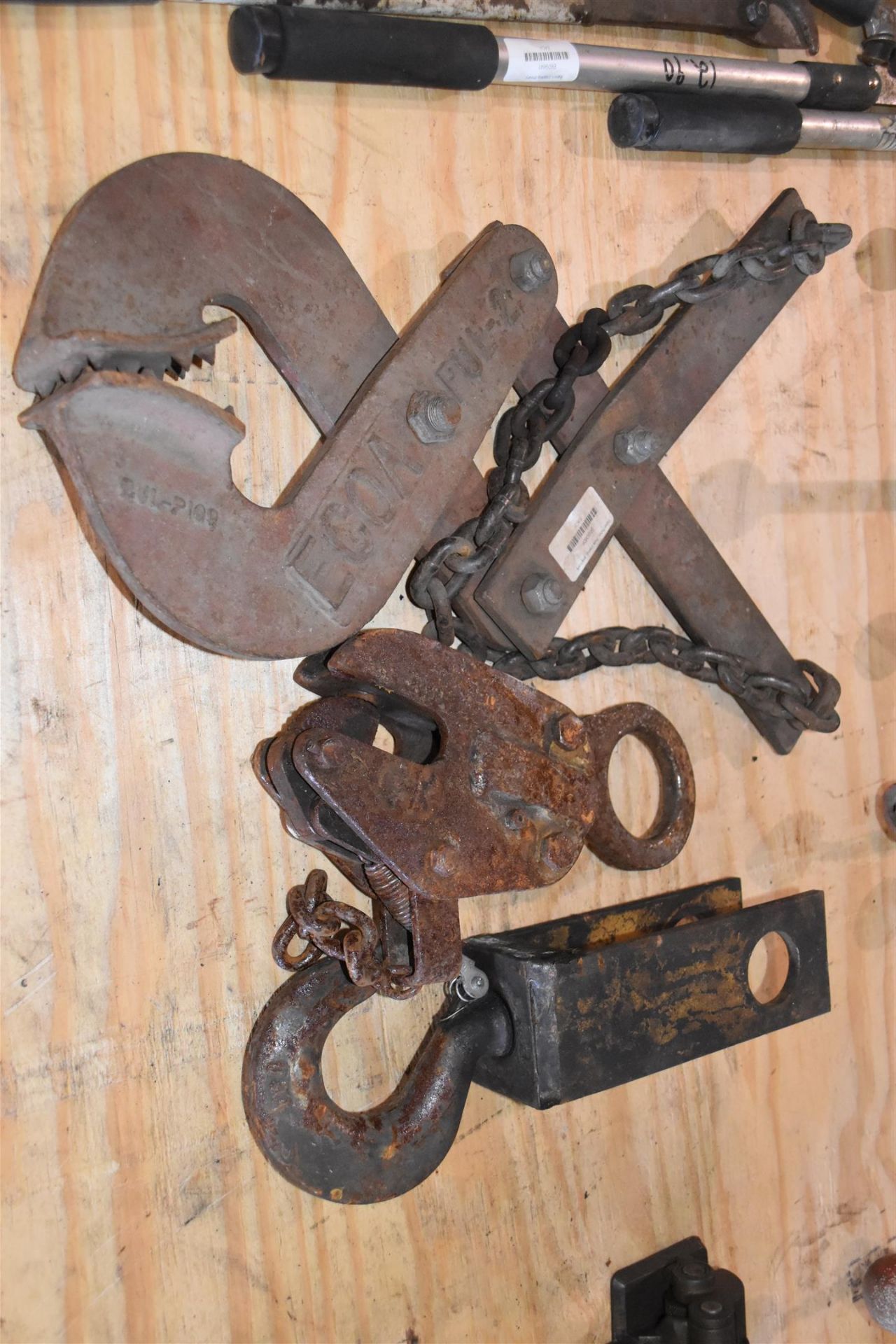 Pallet Puller, Plate Clamp, and Hook