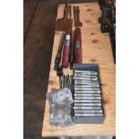 Masonry Flat Chisels, Bits and Anchors