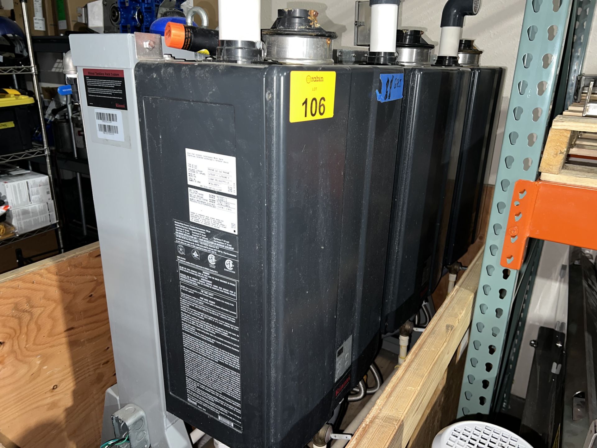 3-Unit Propane Heater System - Image 3 of 6