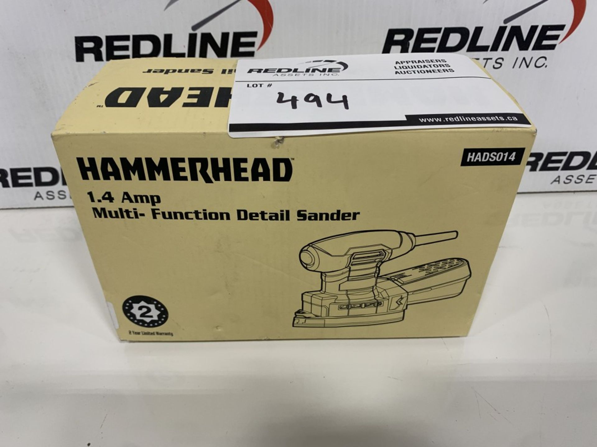 HAMMERHEAD - 1.4 AMP MULTI FUNCTION DETAIL SANDER