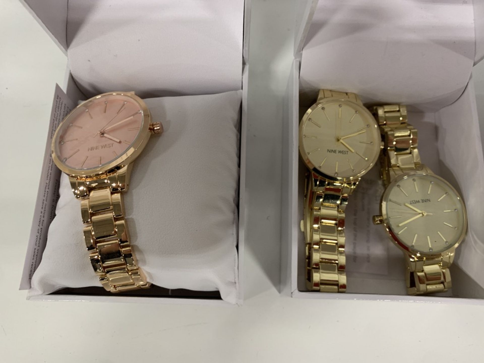 MIXED LOT - ASSORTED NINE WEST WRIST WATCHES - 5PCS - Image 2 of 3