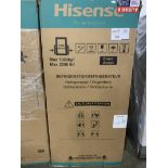Hisense - RF21A3FSE 30in 20.8 cu ft. Stainless Steel French Door Refrigerator with Full Width