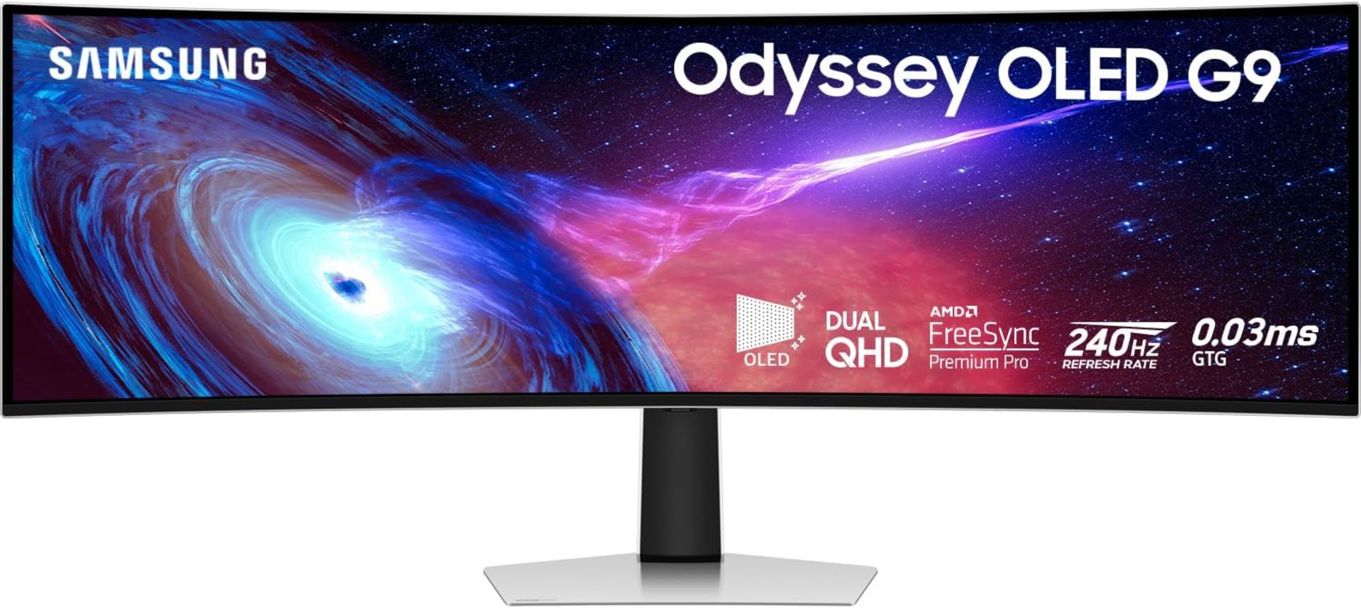 SAMSUNG - ODYSSEY G9 49" S49CG932SN OLED CURVED GAMING MONITOR 240Hz
